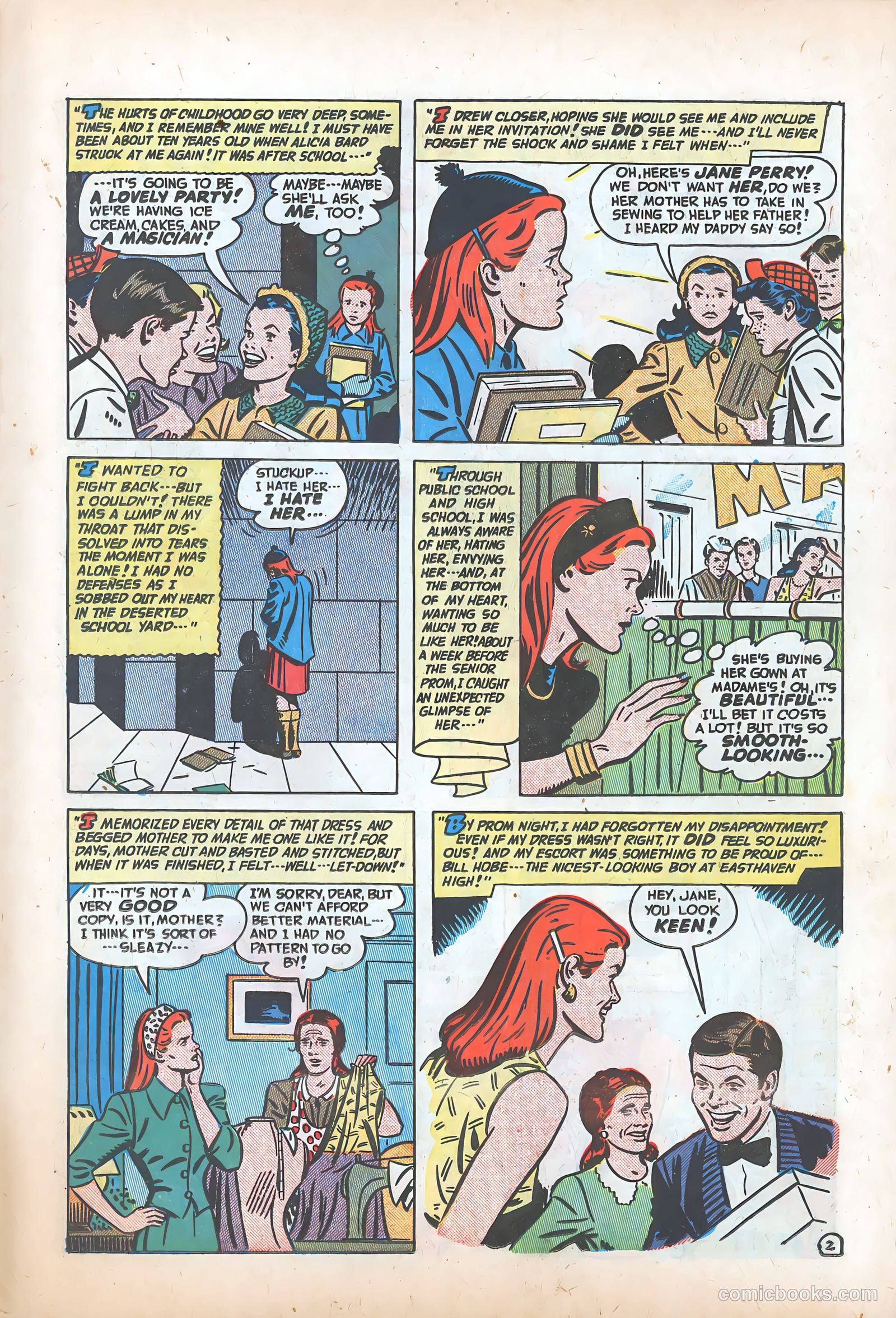 Romantic Adventures #8 (1950) — page 31 of 52