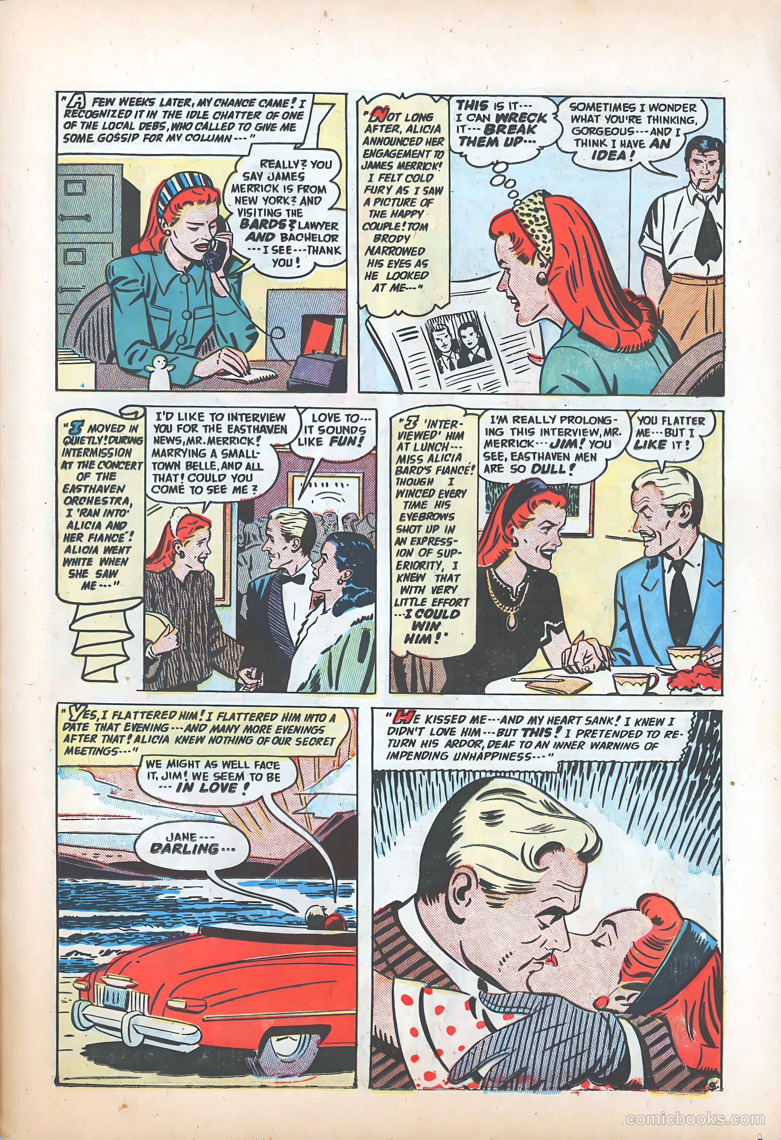 Romantic Adventures #8 (1950) — page 35 of 52