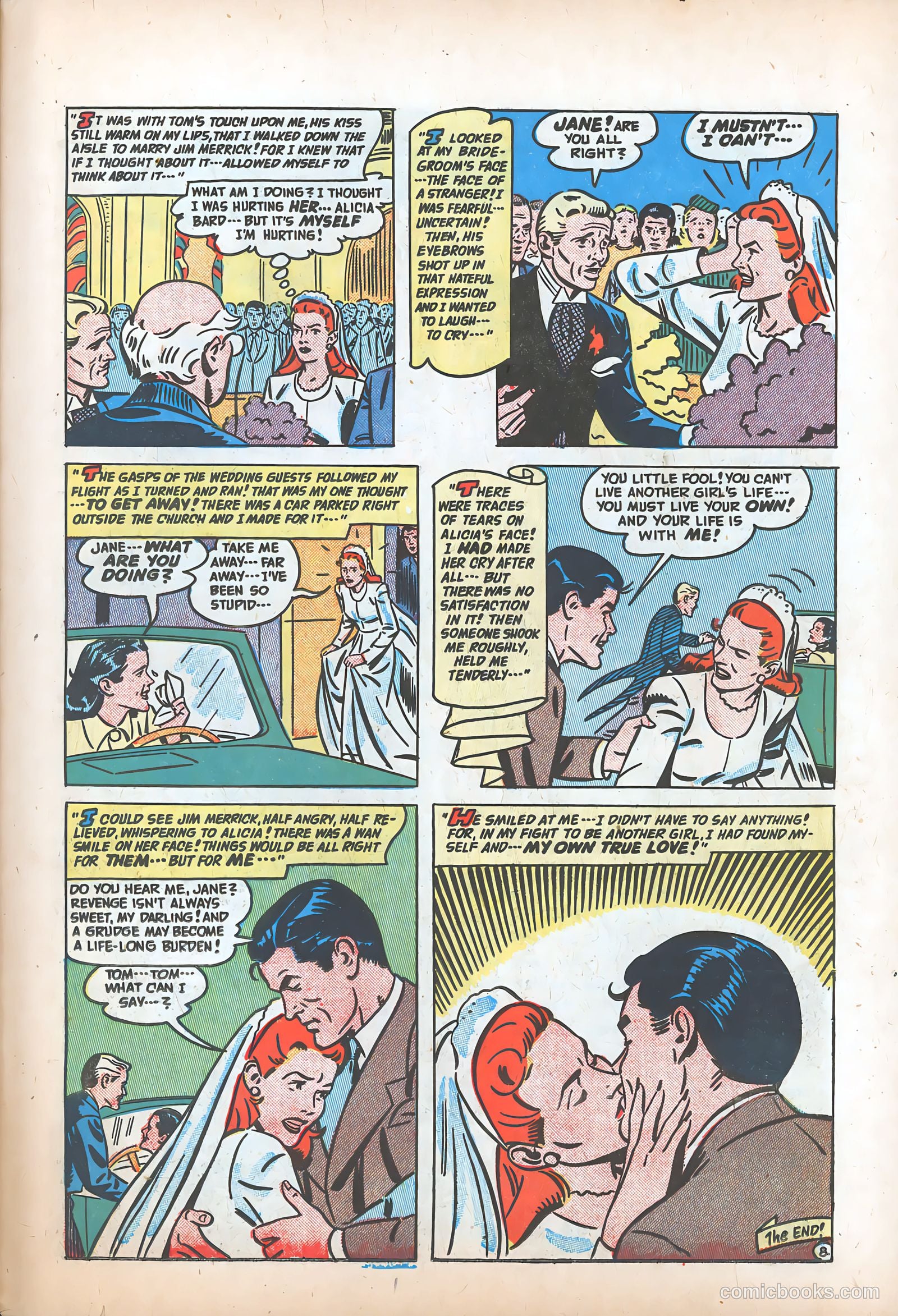 Romantic Adventures #8 (1950) — page 37 of 52