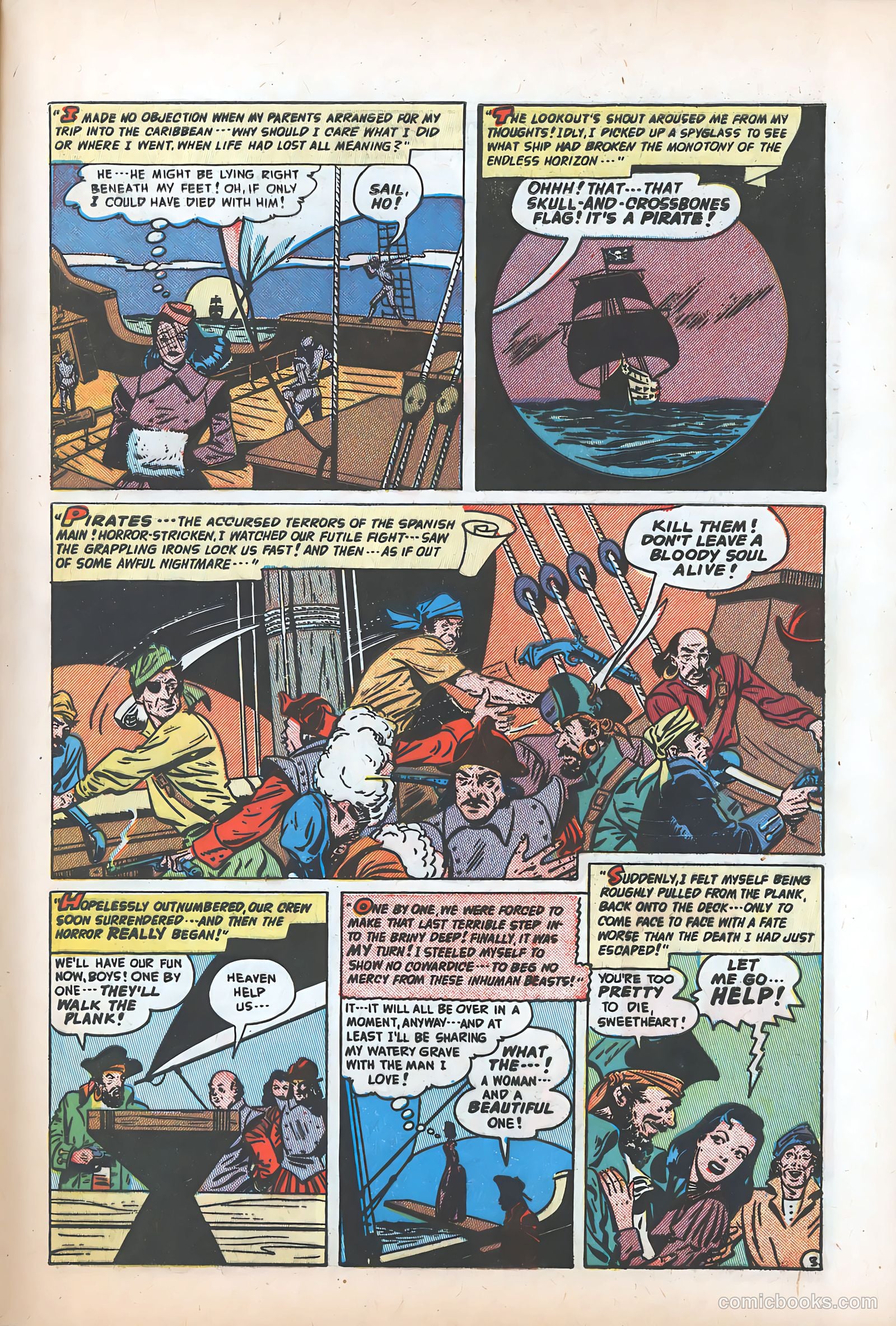 Romantic Adventures #8 (1950) — page 41 of 52