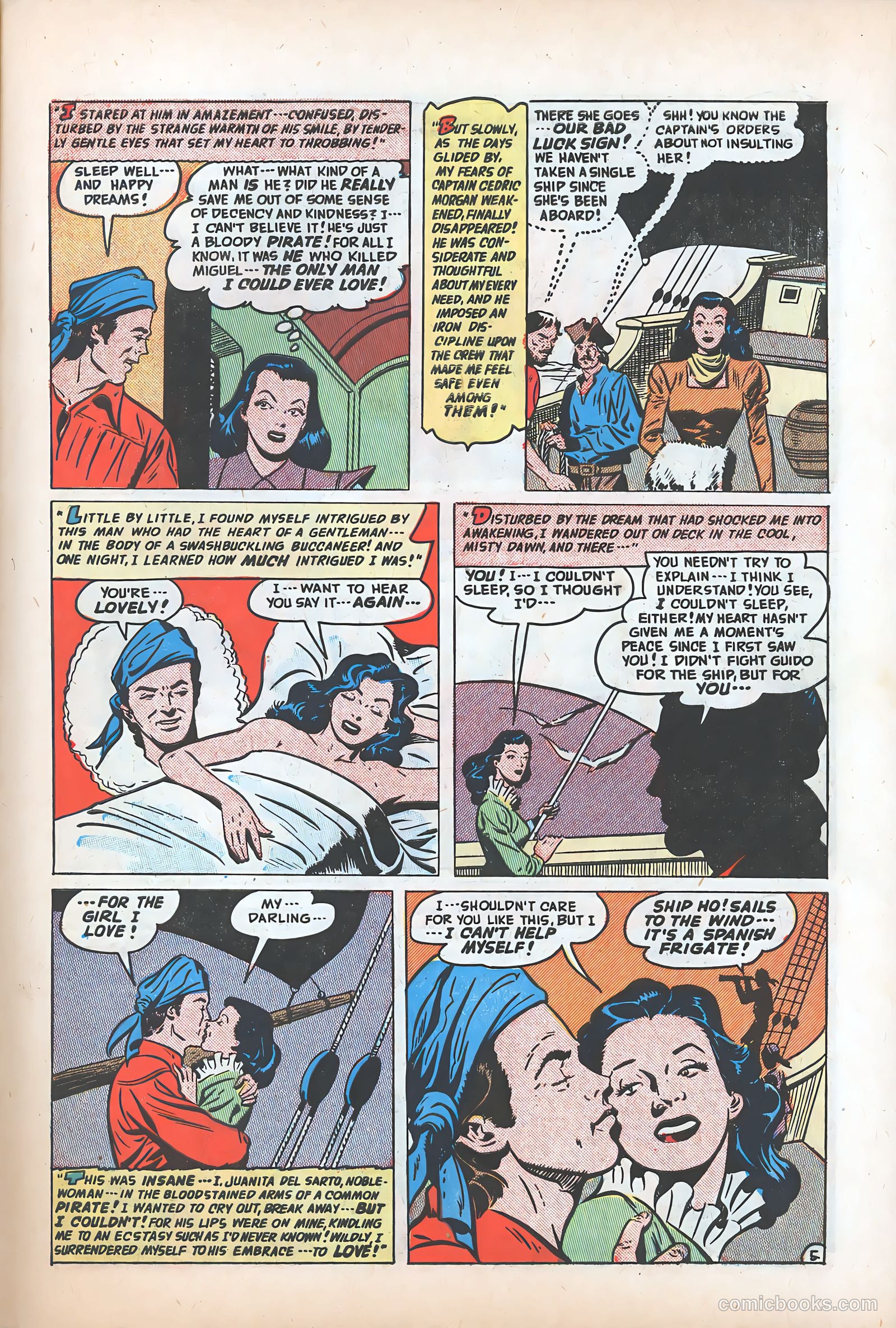 Romantic Adventures #8 (1950) — page 43 of 52
