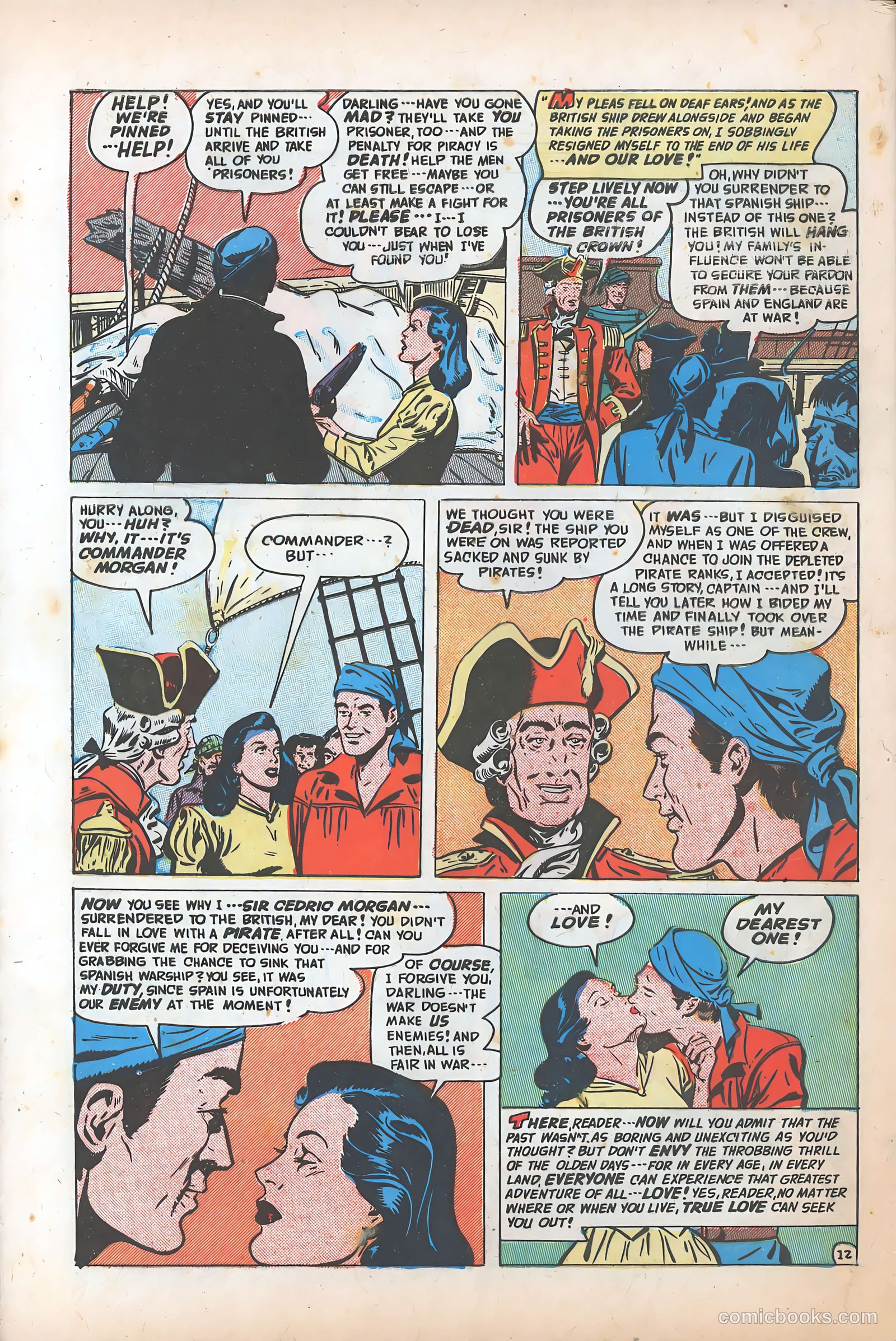 Romantic Adventures #8 (1950) — page 50 of 52