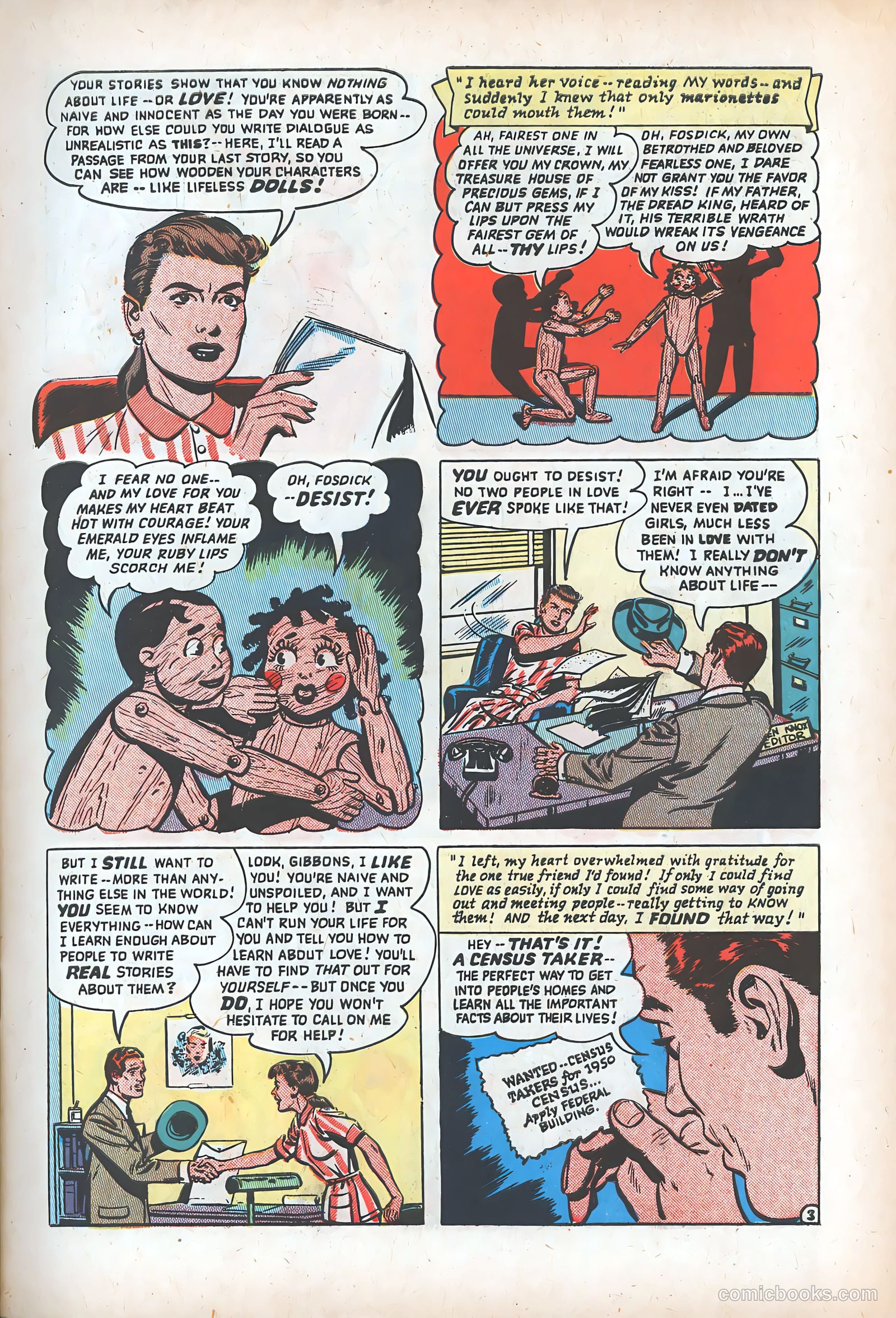 Romantic Adventures #9 (1950) — page 5 of 52