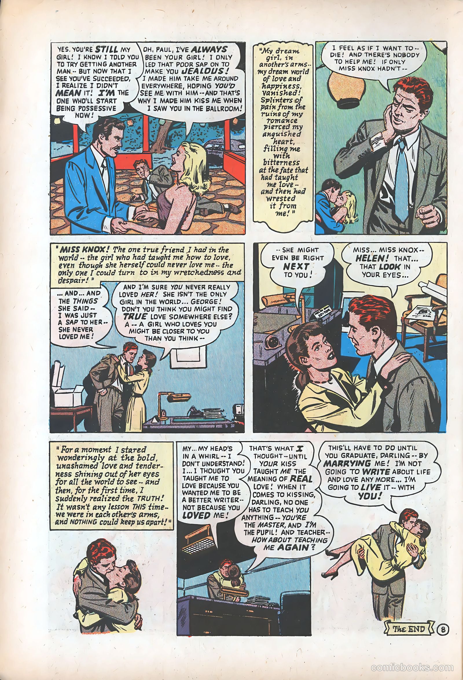 Romantic Adventures #9 (1950) — page 10 of 52