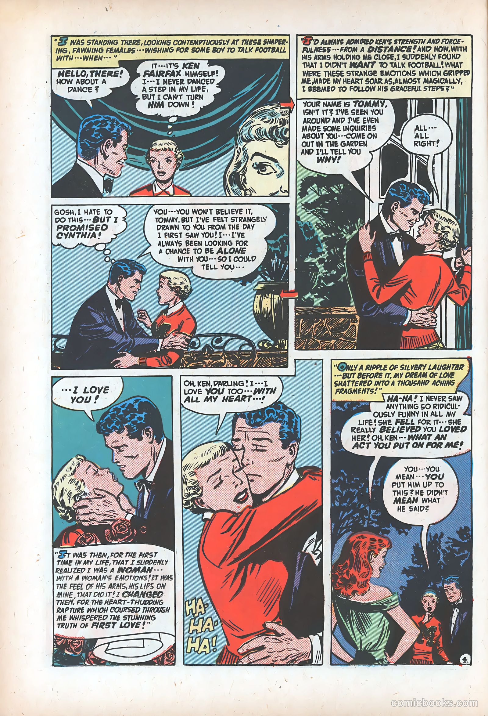 Romantic Adventures #9 (1950) — page 16 of 52