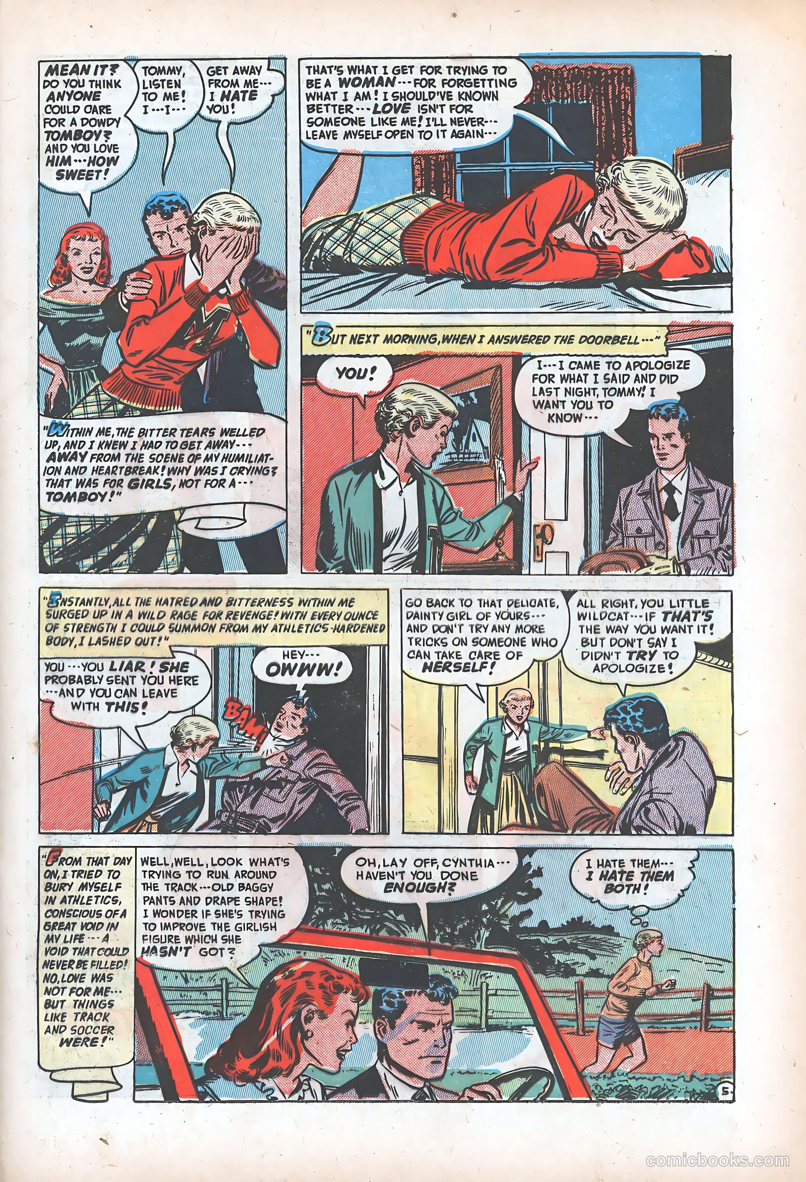 Romantic Adventures #9 (1950) — page 17 of 52