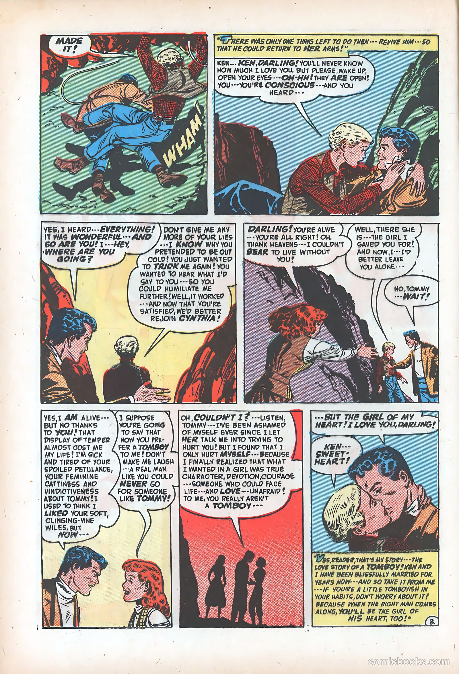 Romantic Adventures #9 (1950) — page 20 of 52