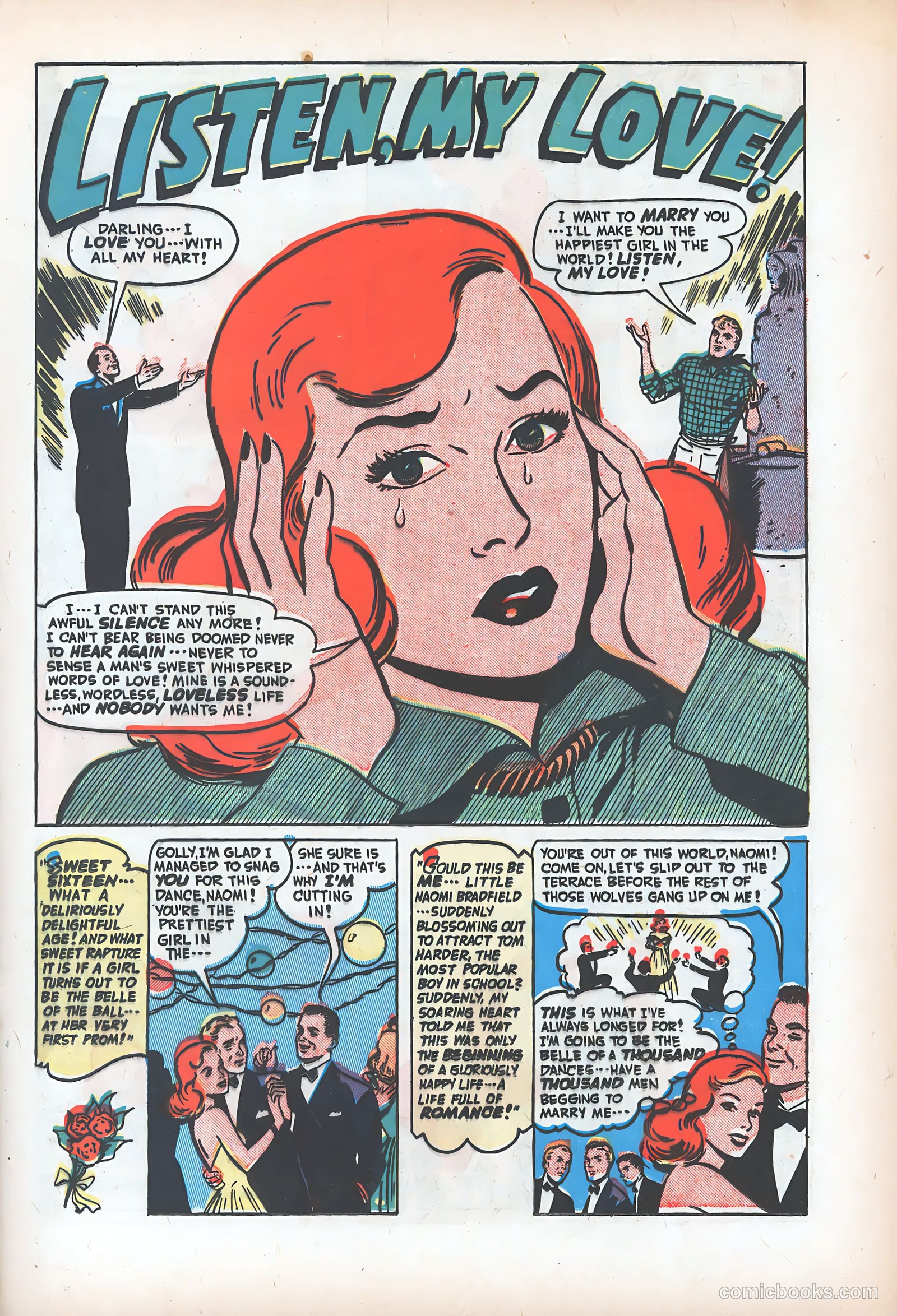 Romantic Adventures #9 (1950) — page 21 of 52