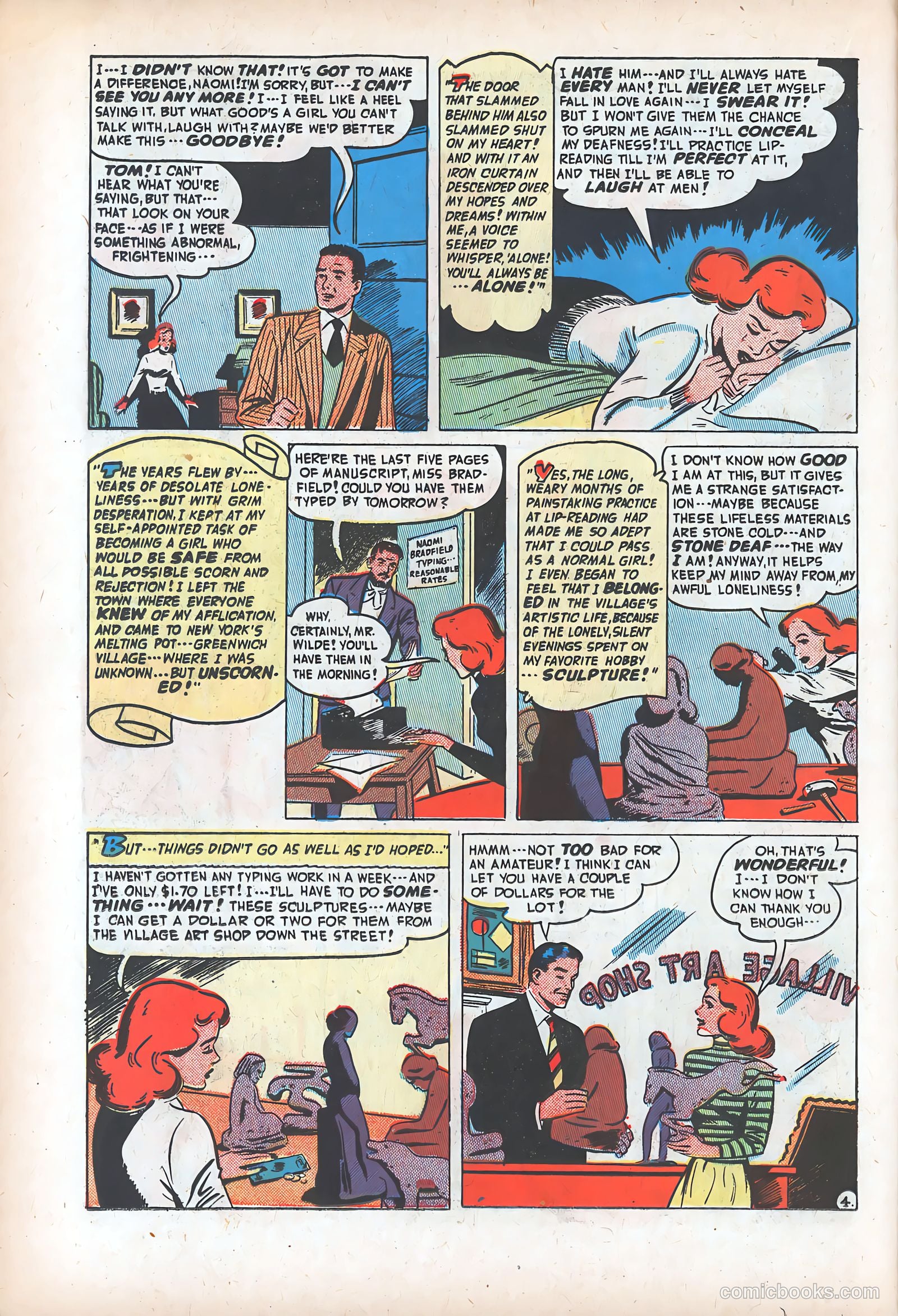 Romantic Adventures #9 (1950) — page 24 of 52
