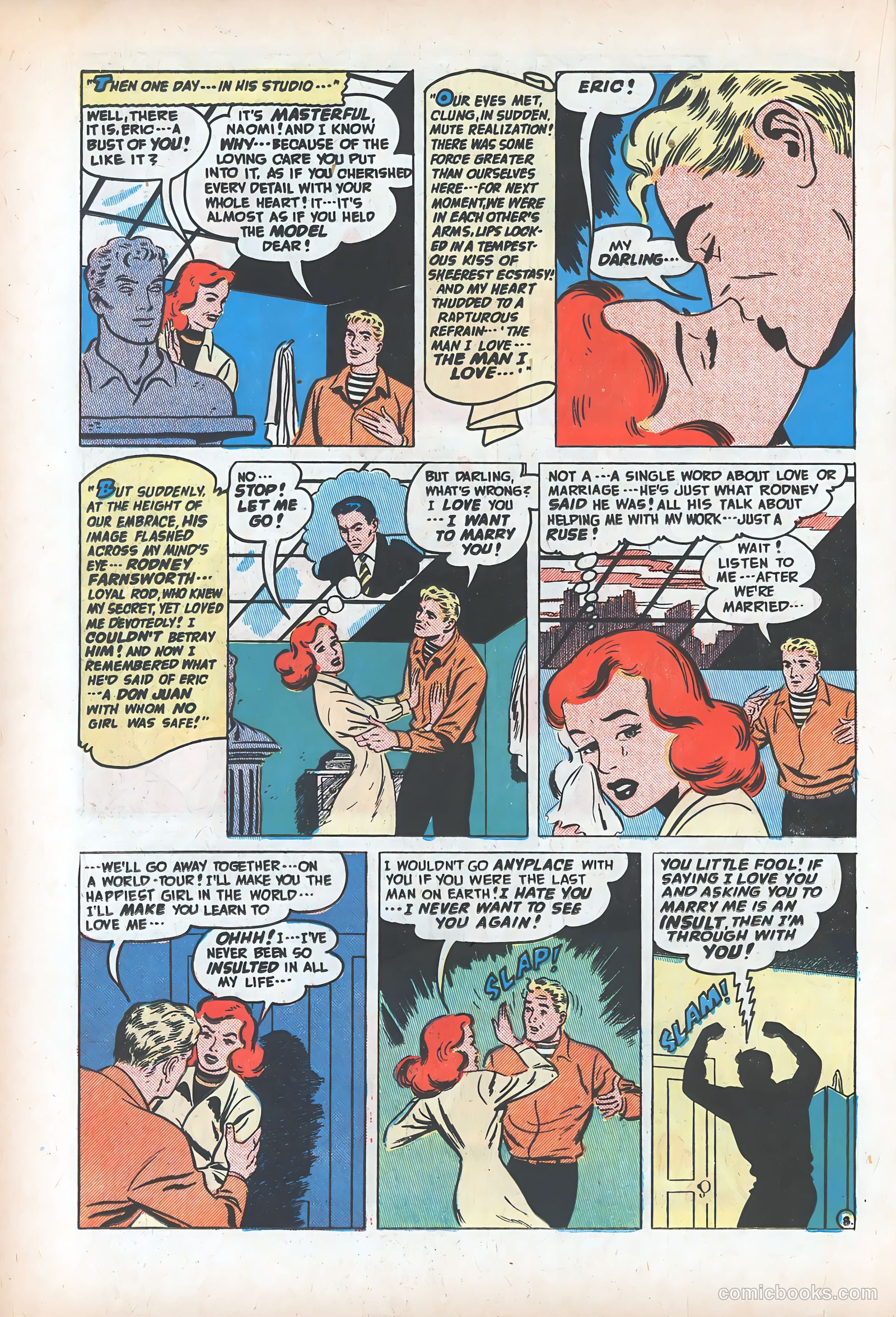 Romantic Adventures #9 (1950) — page 28 of 52