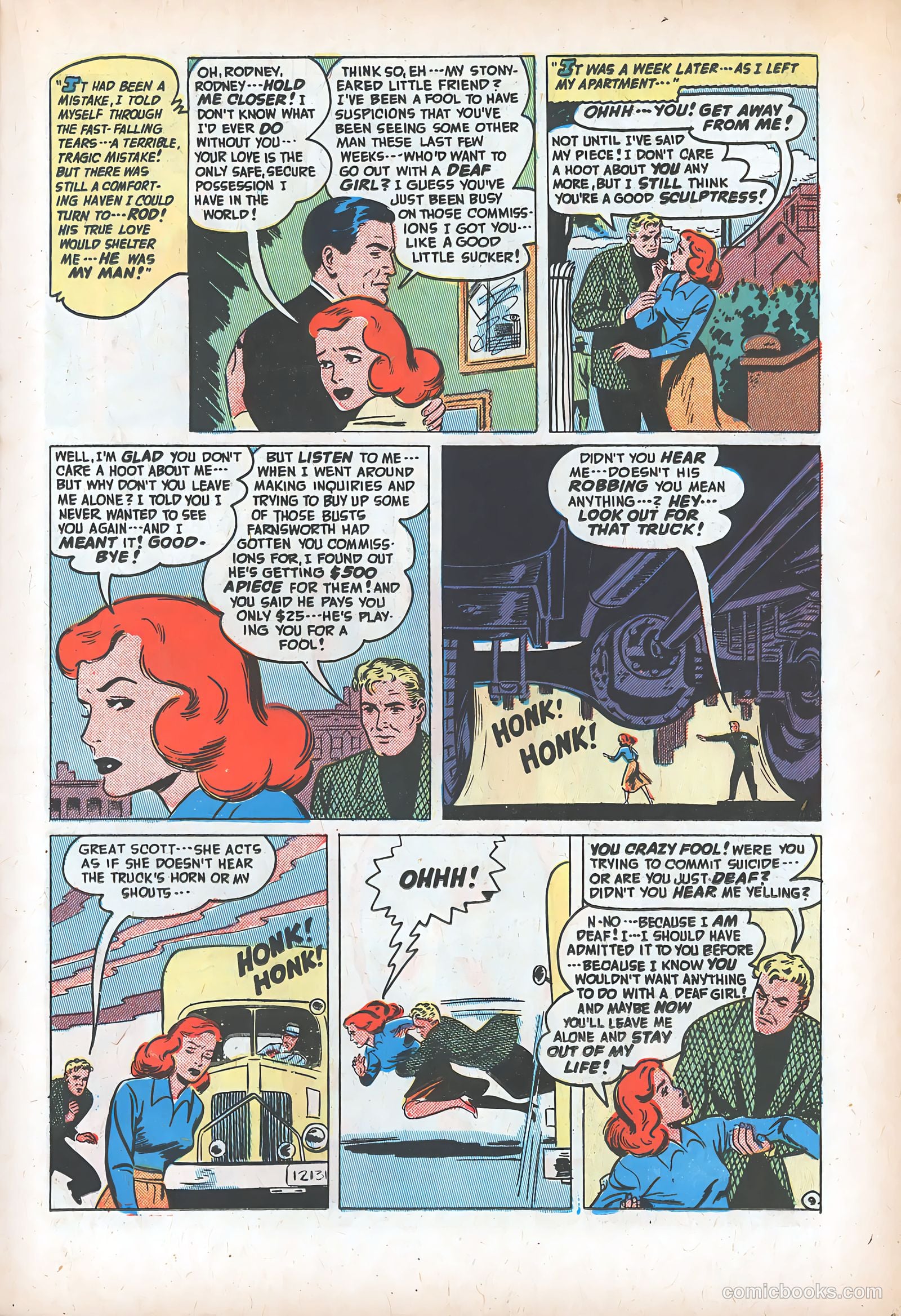 Romantic Adventures #9 (1950) — page 29 of 52