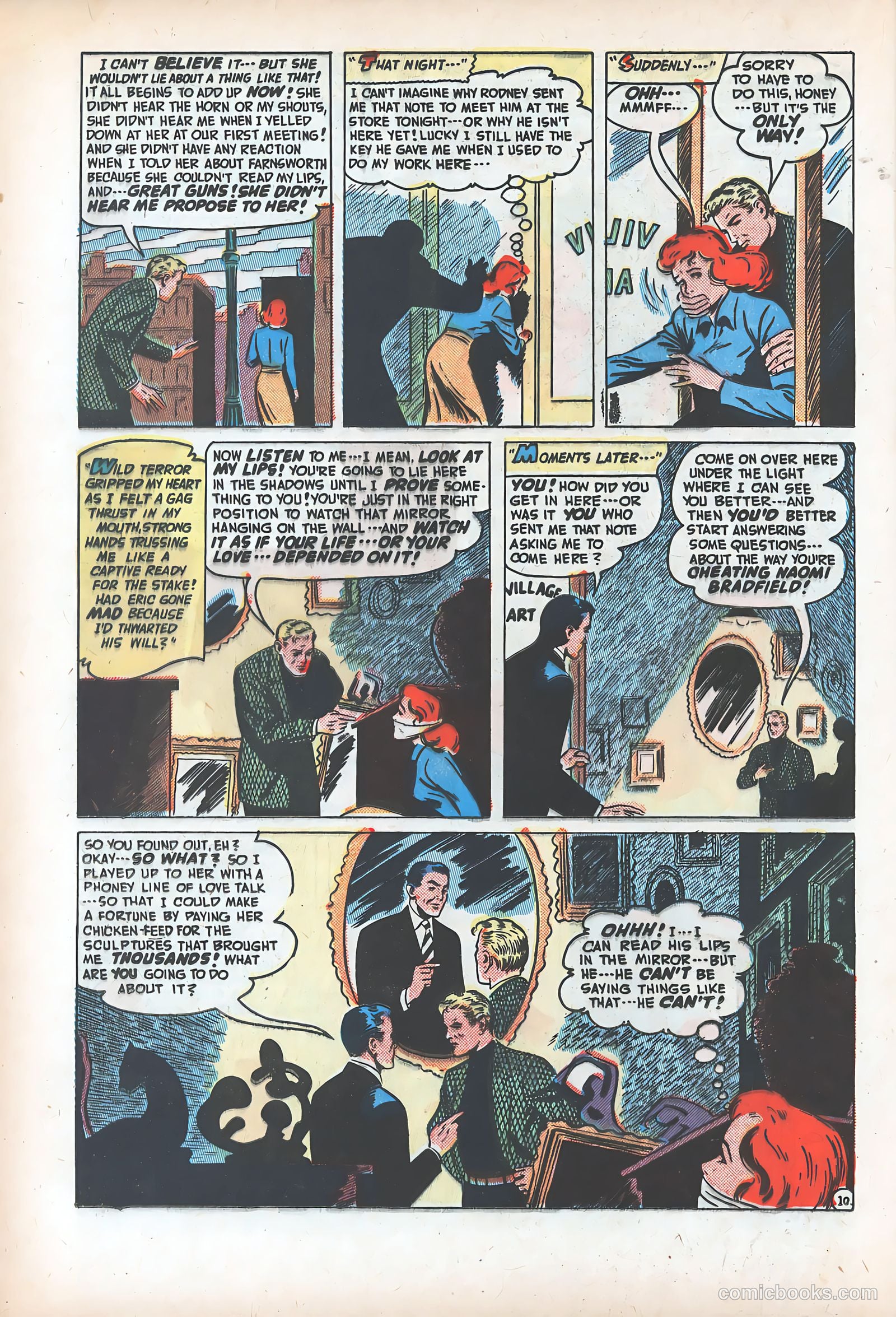 Romantic Adventures #9 (1950) — page 30 of 52