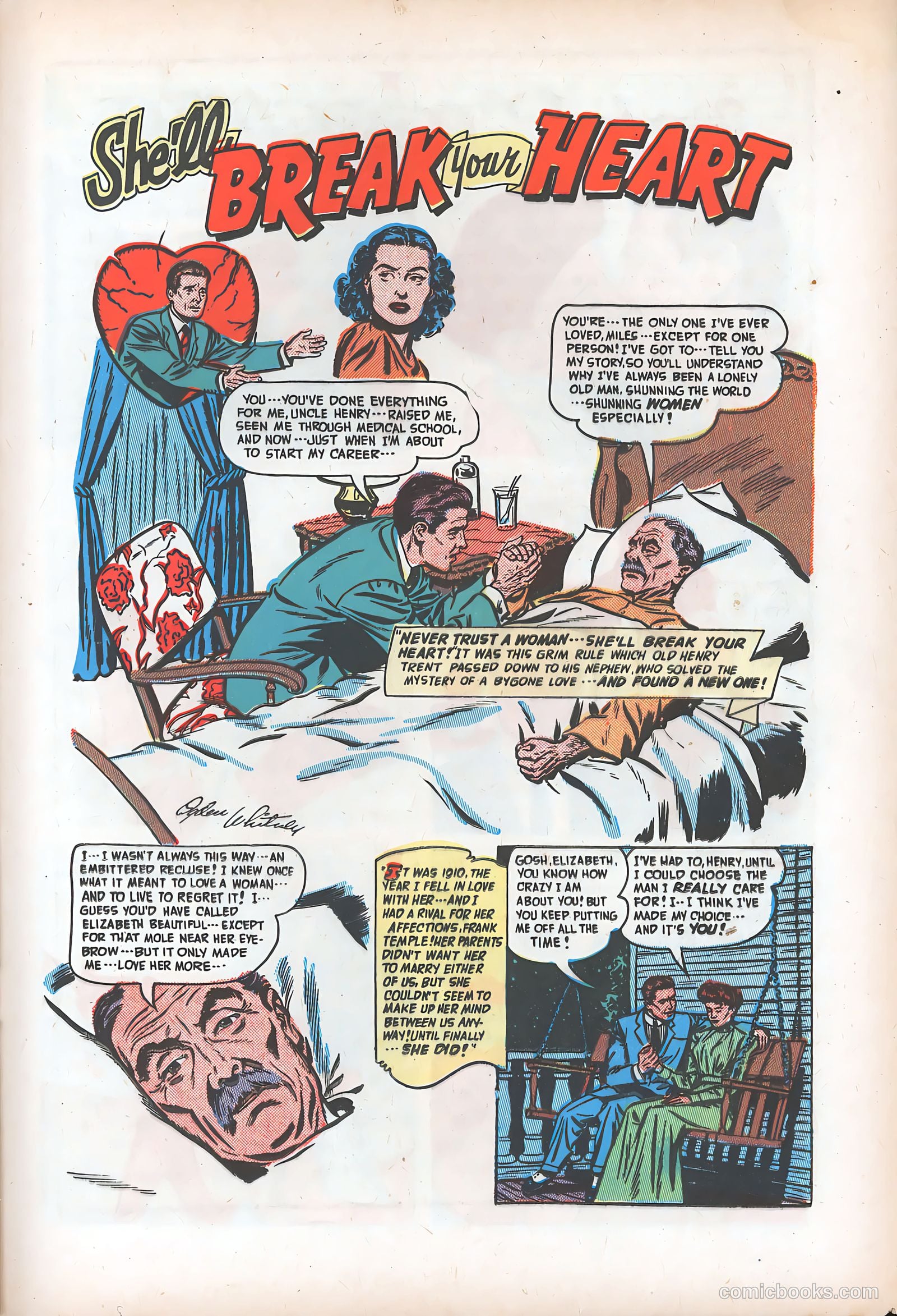 Romantic Adventures #9 (1950) — page 33 of 52