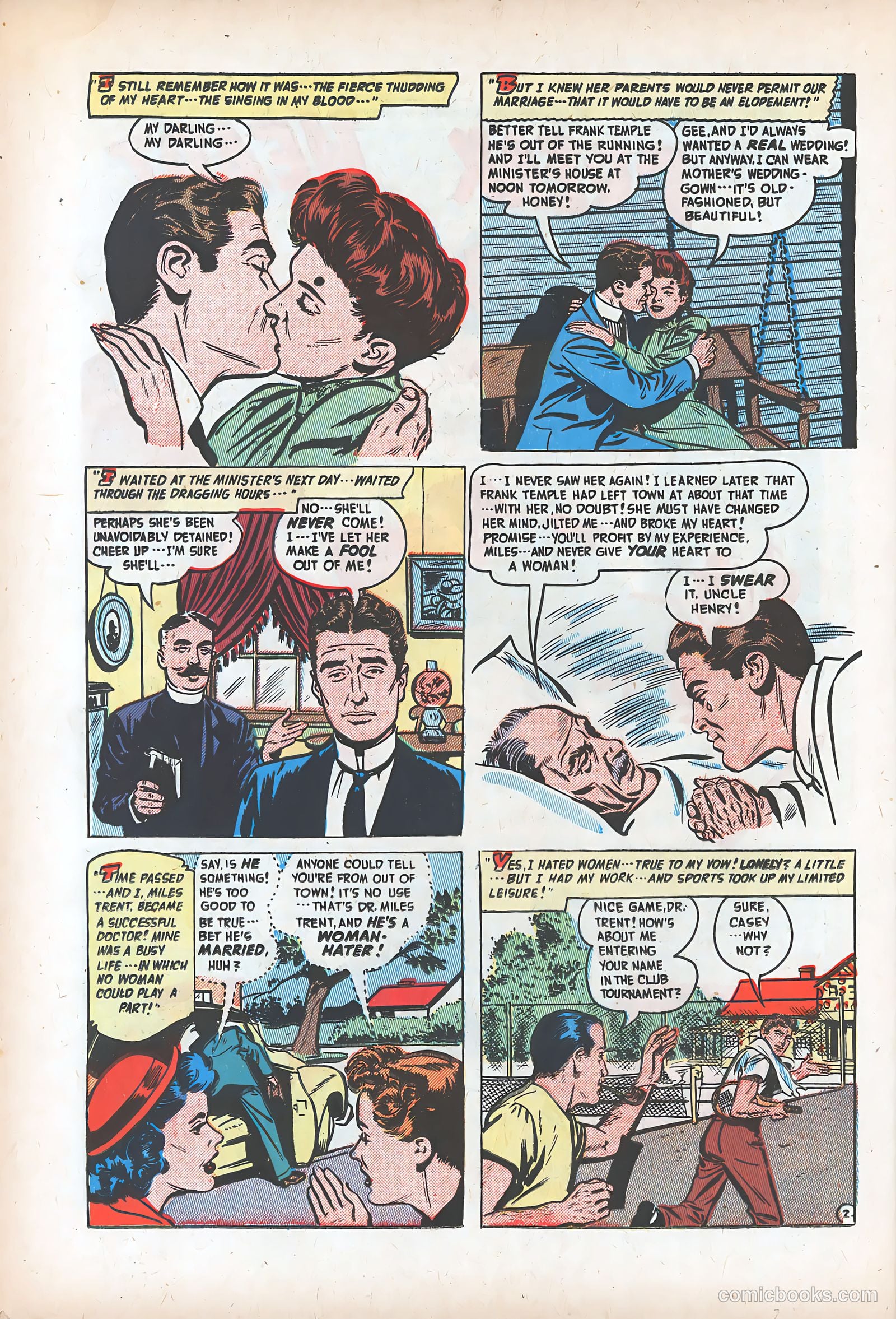 Romantic Adventures #9 (1950) — page 34 of 52
