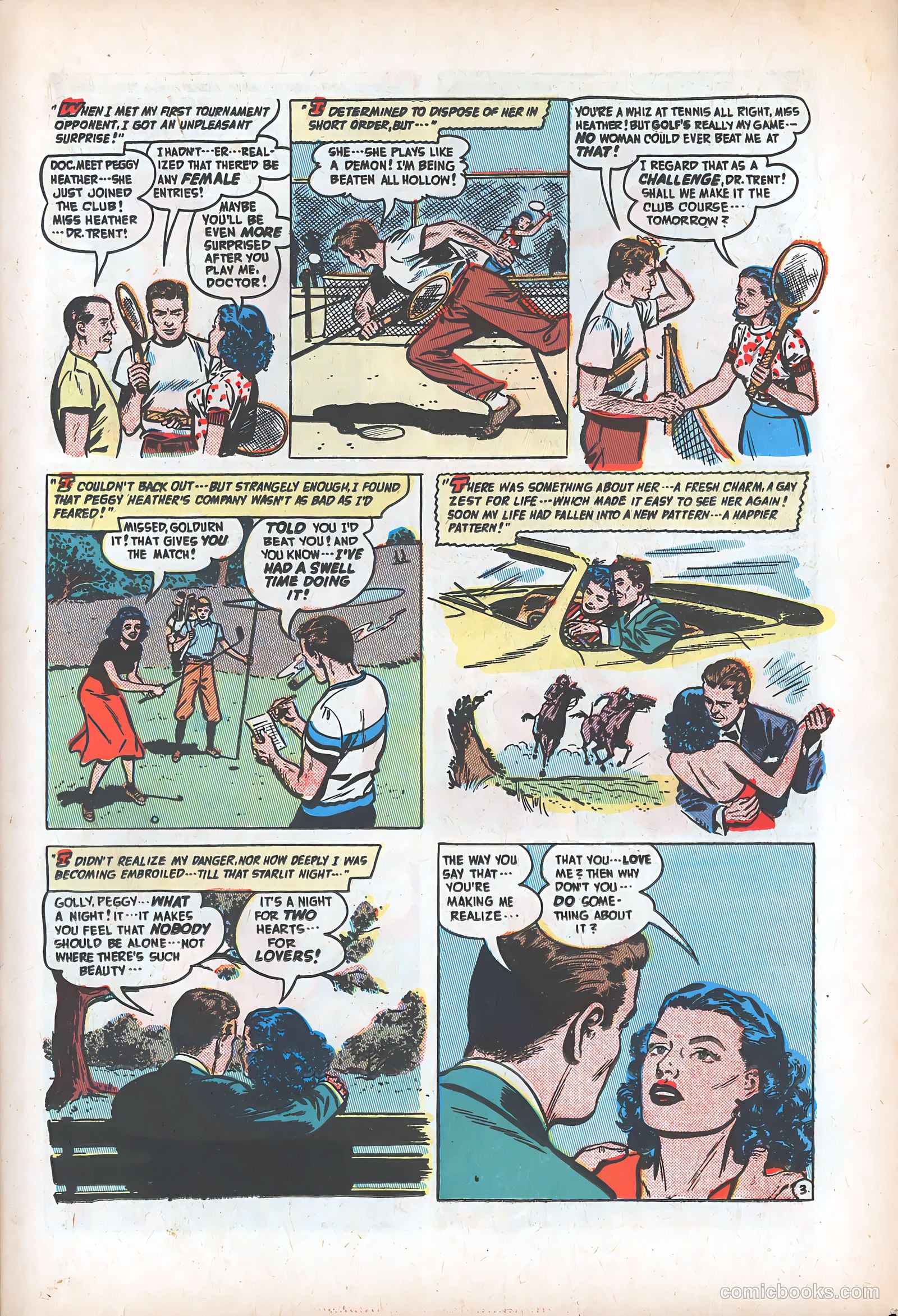 Romantic Adventures #9 (1950) — page 35 of 52