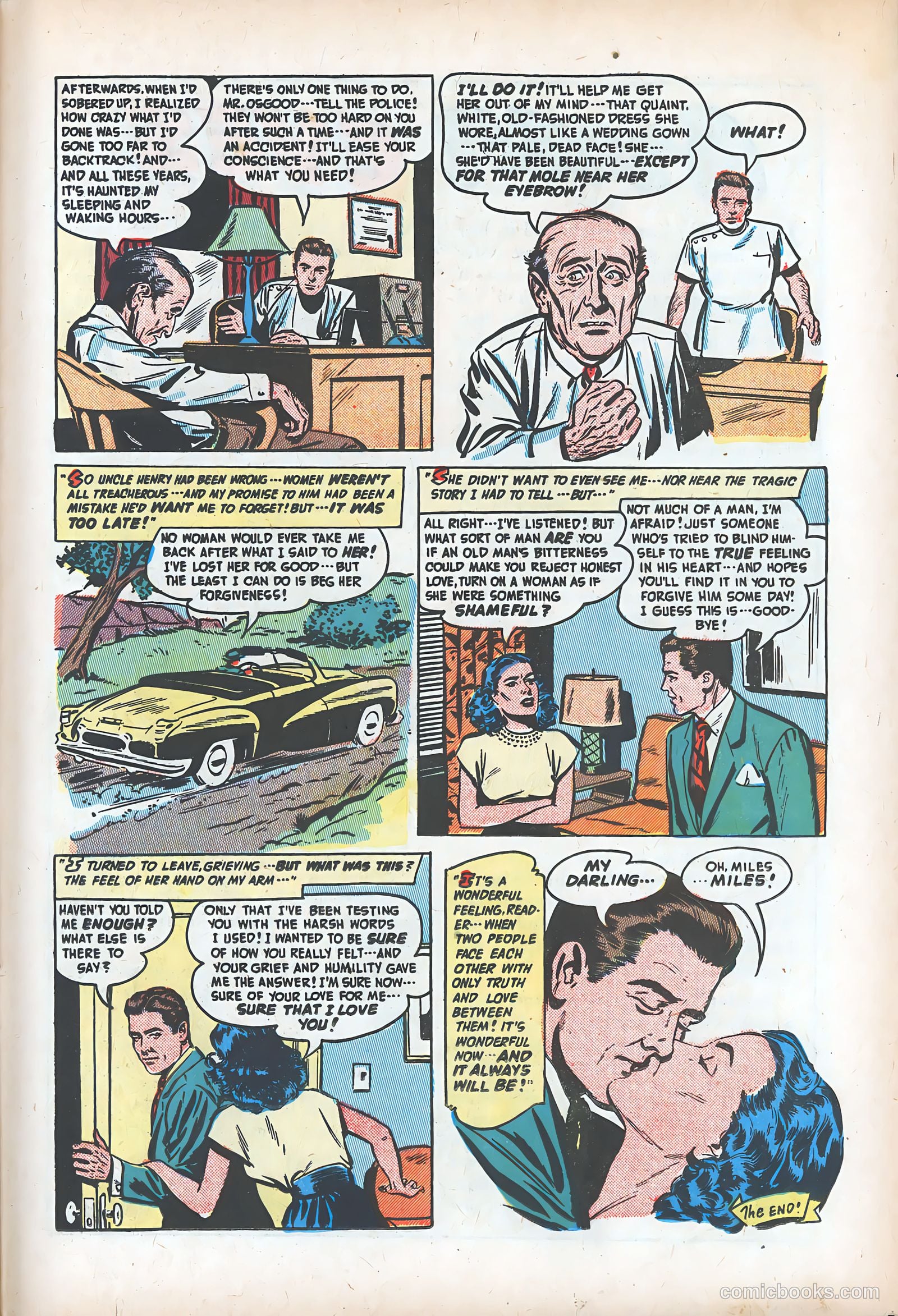 Romantic Adventures #9 (1950) — page 37 of 52
