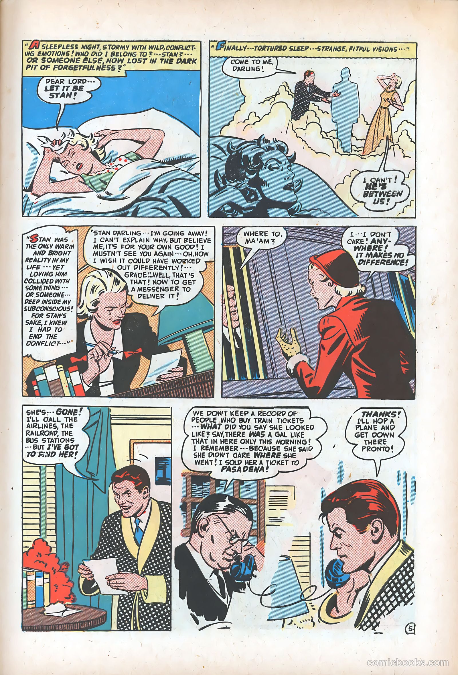 Romantic Adventures #9 (1950) — page 43 of 52