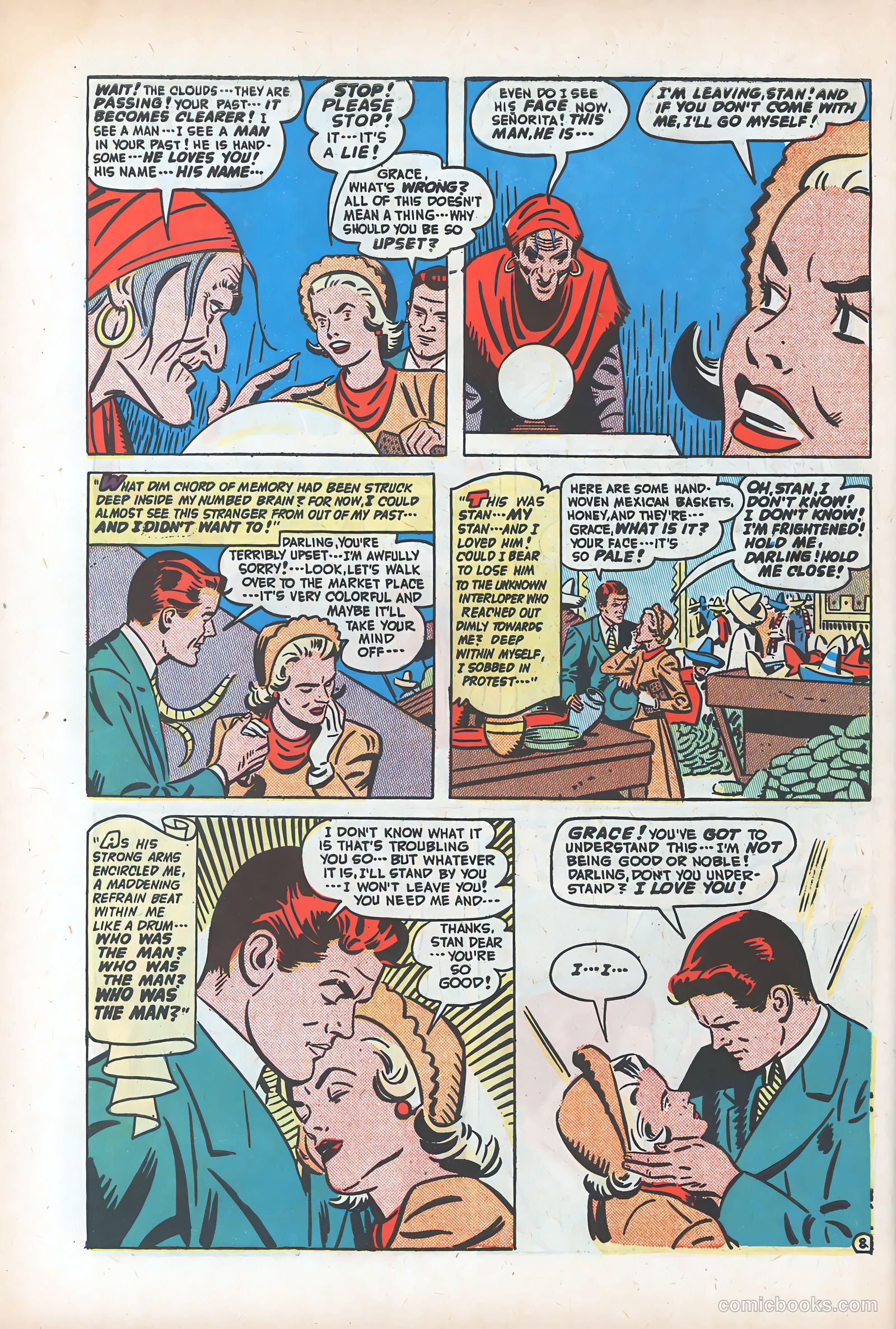 Romantic Adventures #9 (1950) — page 46 of 52