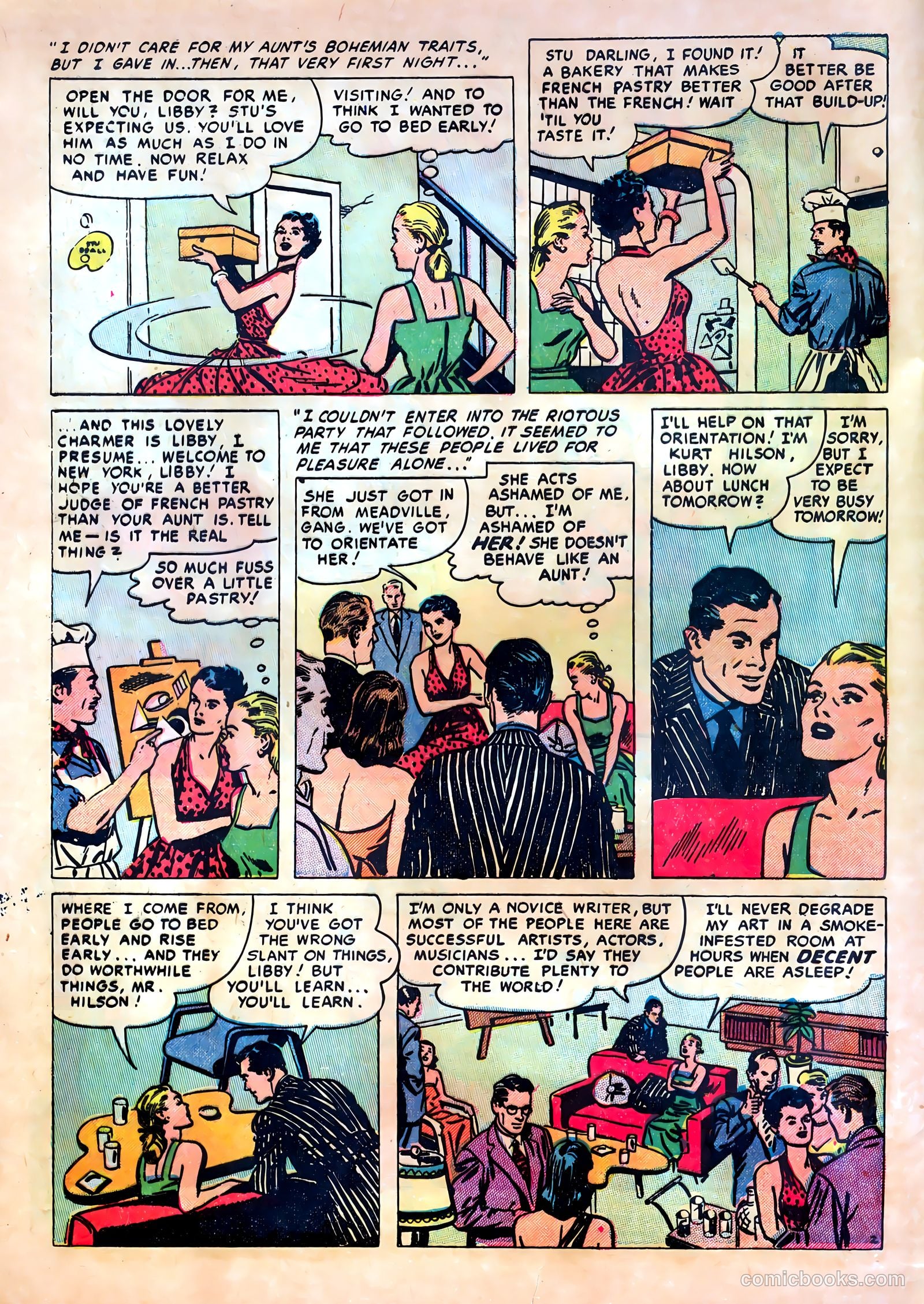 Romantic Confessions #1 (1953) — page 4 of 36