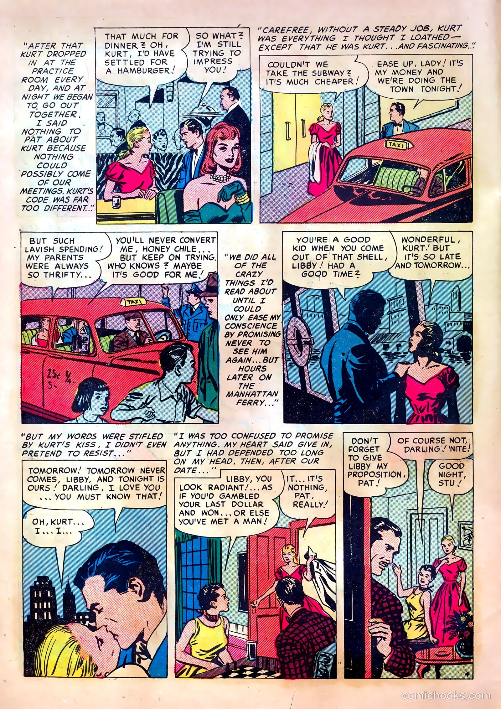 Romantic Confessions #1 (1953) — page 6 of 36