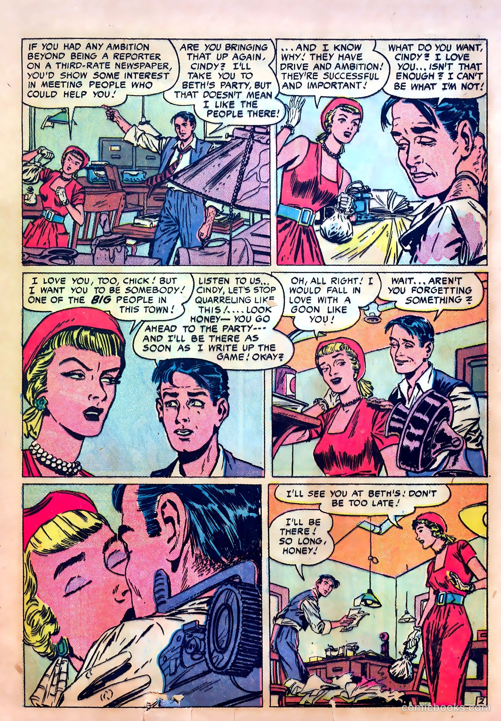 Romantic Confessions #1 (1953) — page 13 of 36