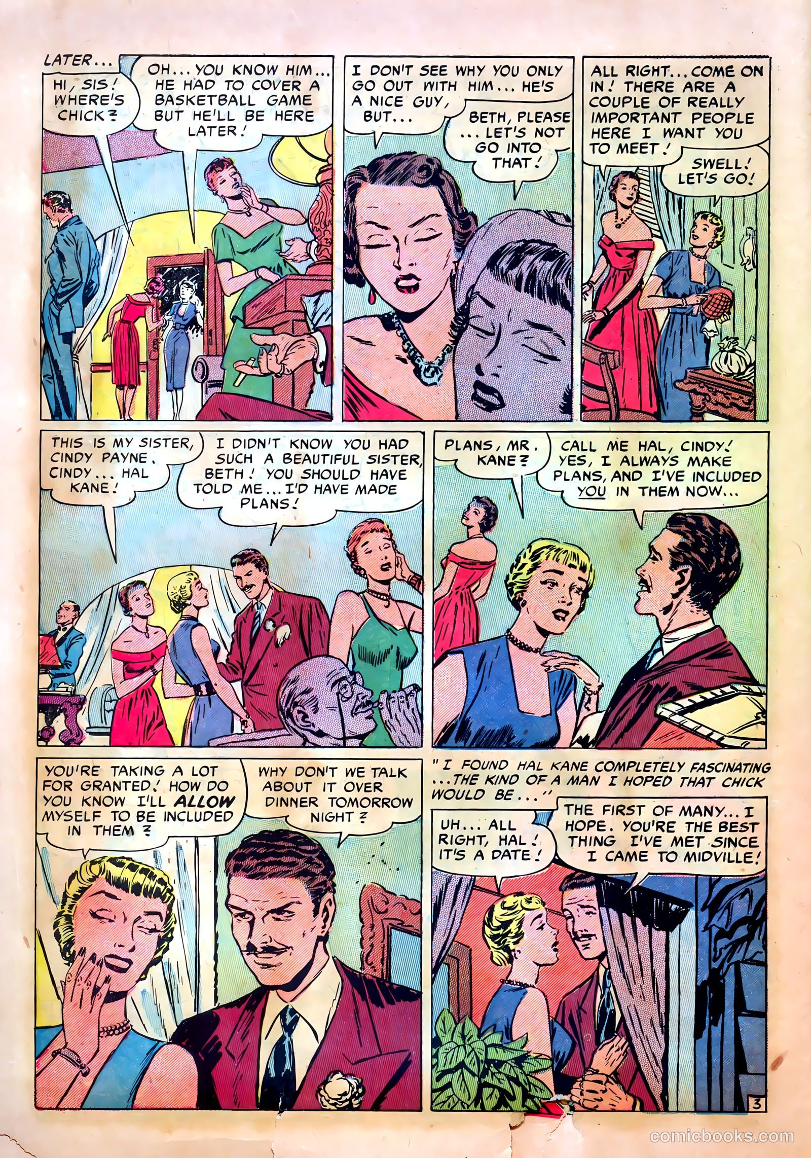 Romantic Confessions #1 (1953) — page 14 of 36