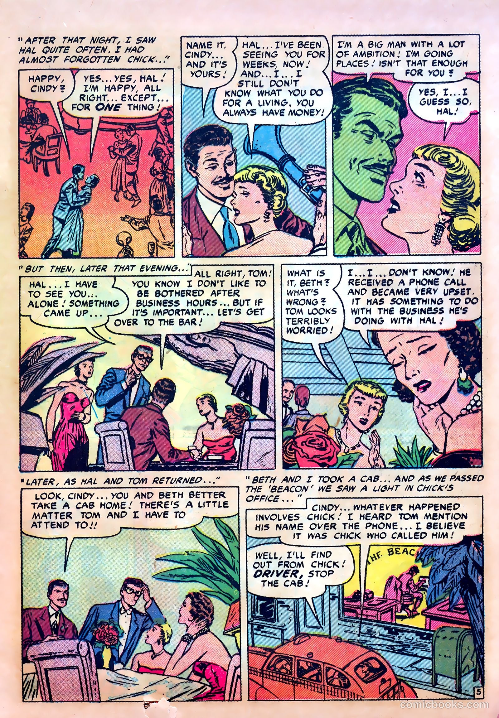 Romantic Confessions #1 (1953) — page 17 of 36