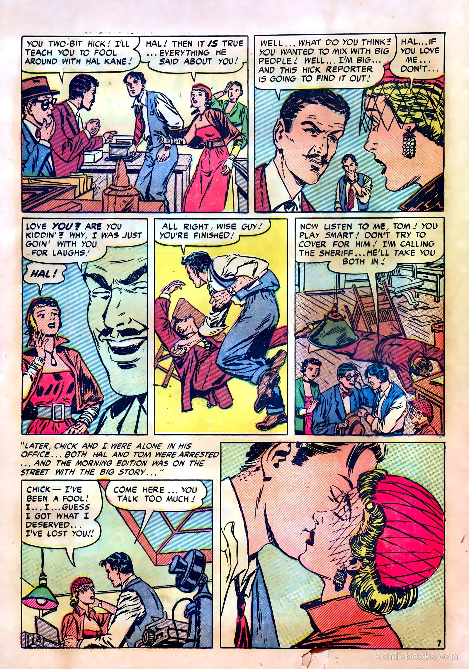 Romantic Confessions #1 (1953) — page 20 of 36