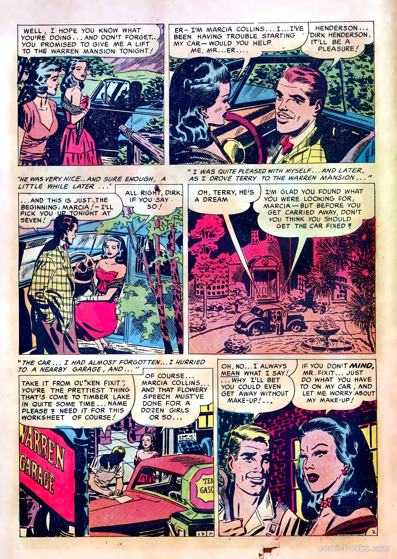 Romantic Confessions #1 (1953) — page 22 of 36