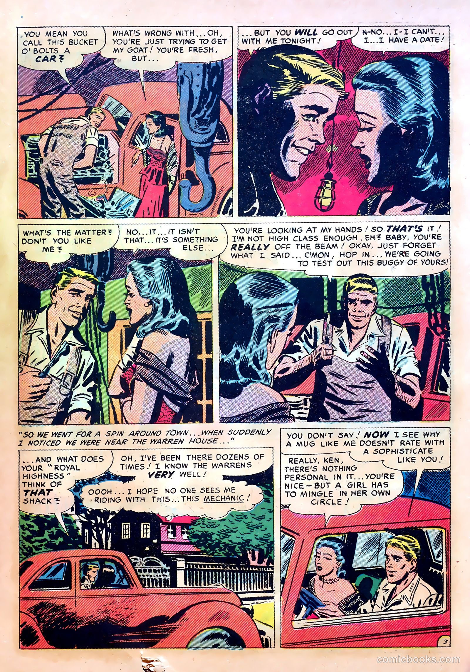 Romantic Confessions #1 (1953) — page 23 of 36