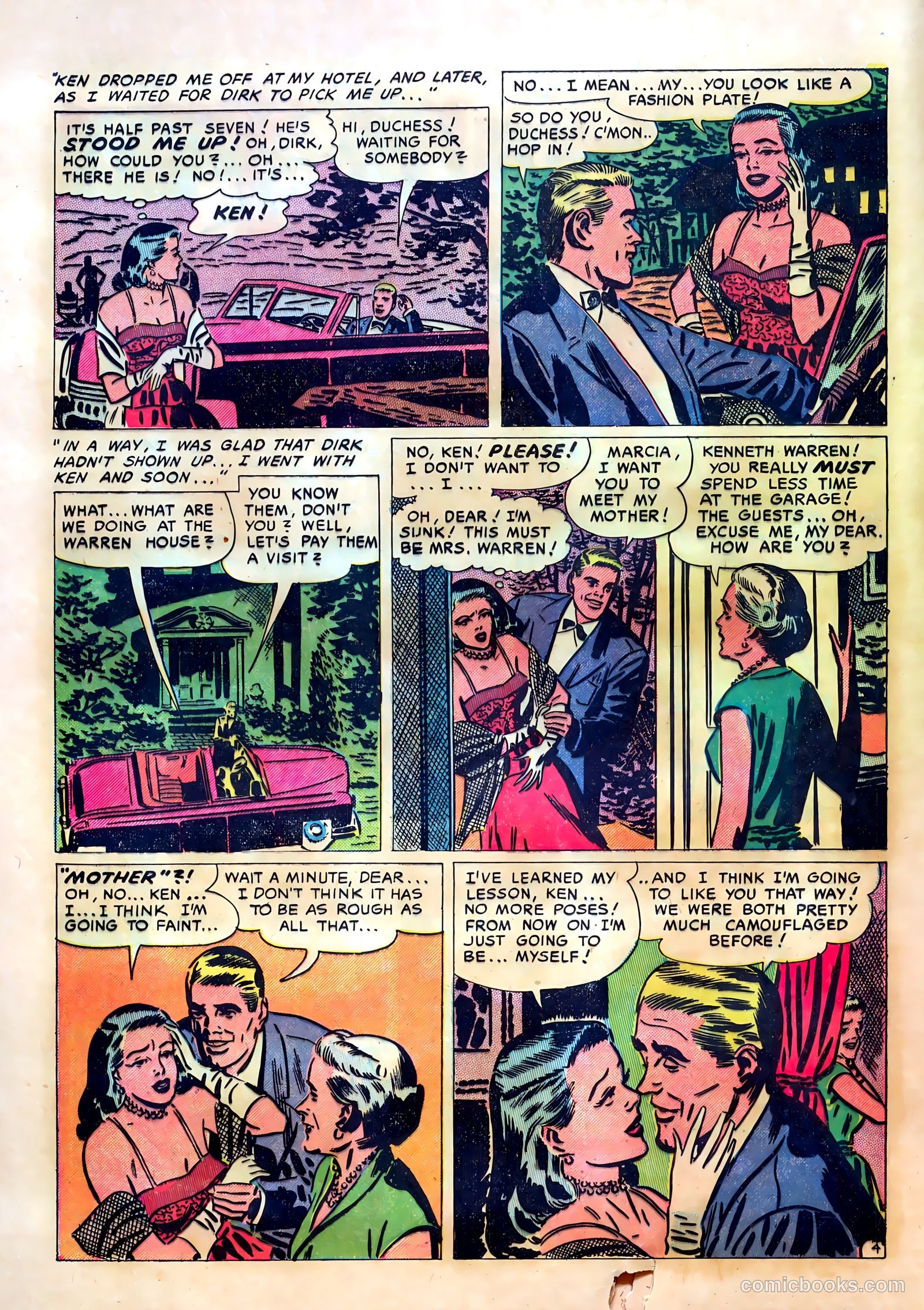 Romantic Confessions #1 (1953) — page 24 of 36