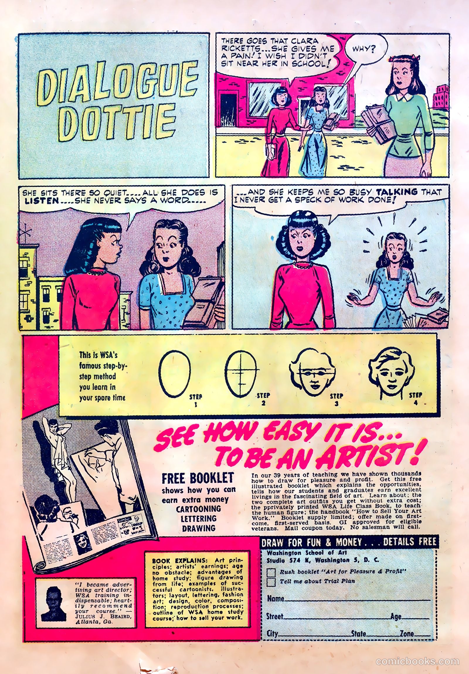 Romantic Confessions #1 (1953) — page 27 of 36
