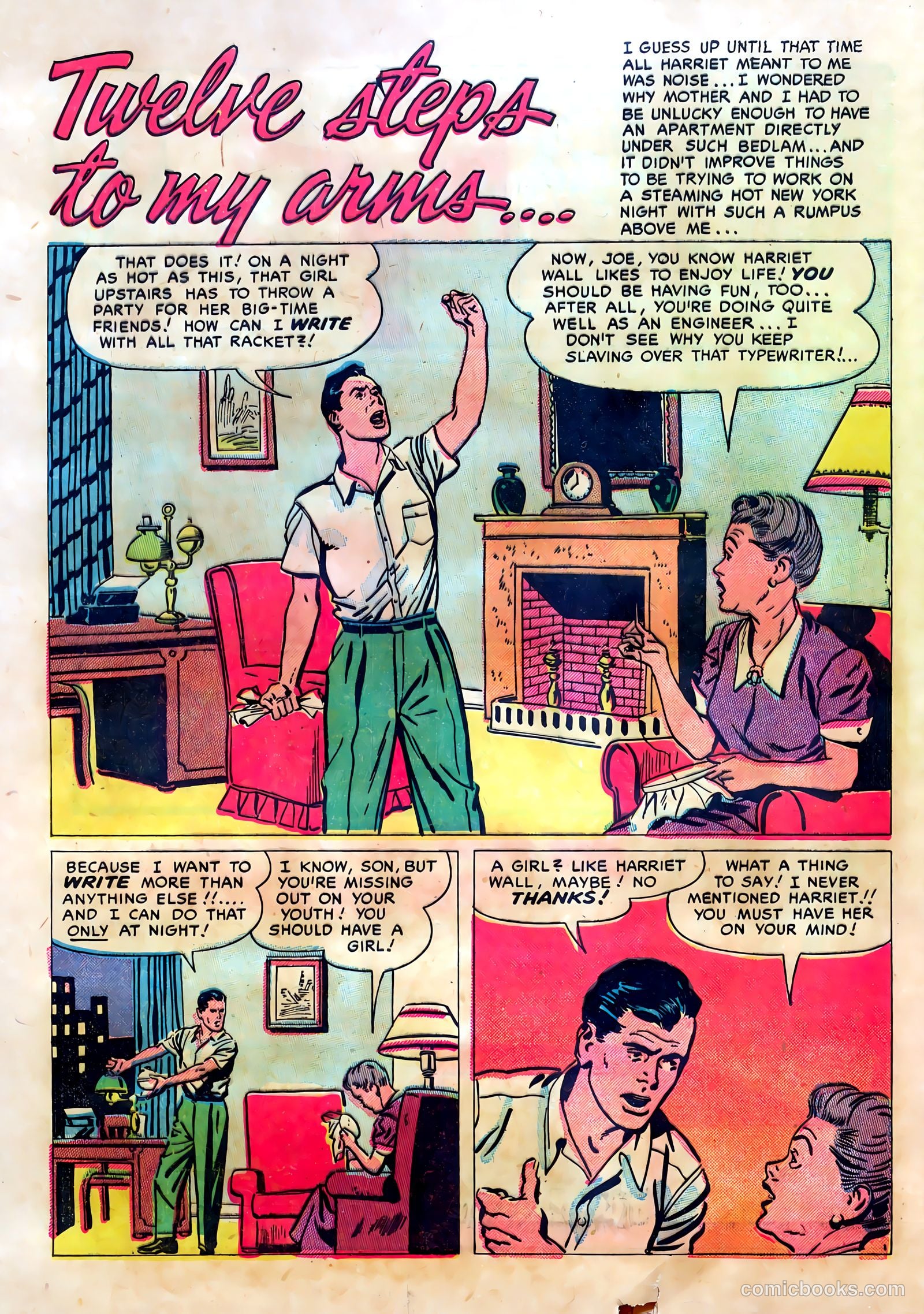 Romantic Confessions #1 (1953) — page 28 of 36
