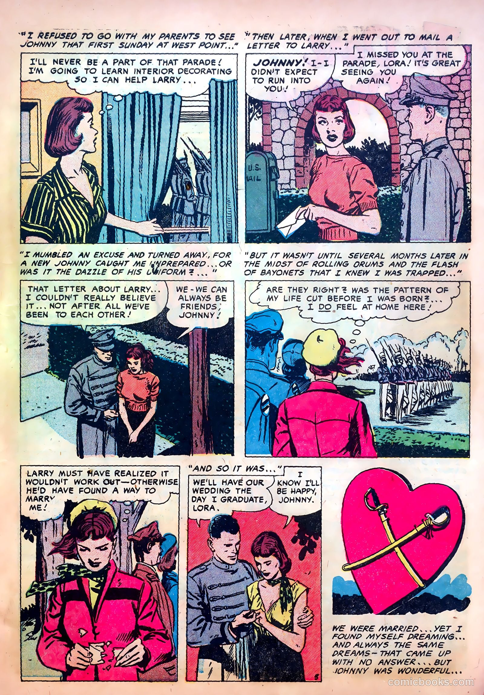 Romantic Confessions #10 (1950) — page 7 of 36