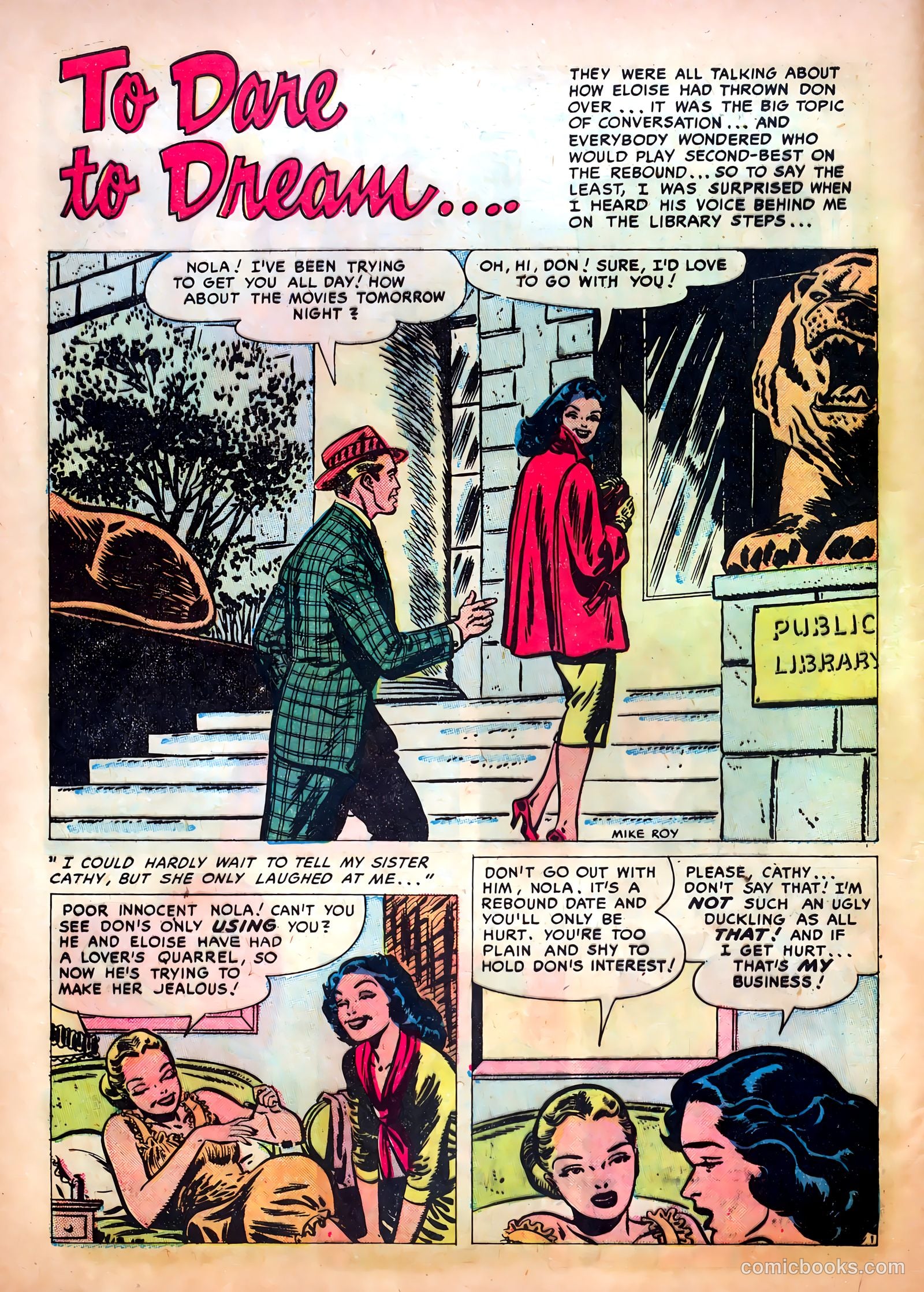 Romantic Confessions #10 (1950) — page 8 of 36