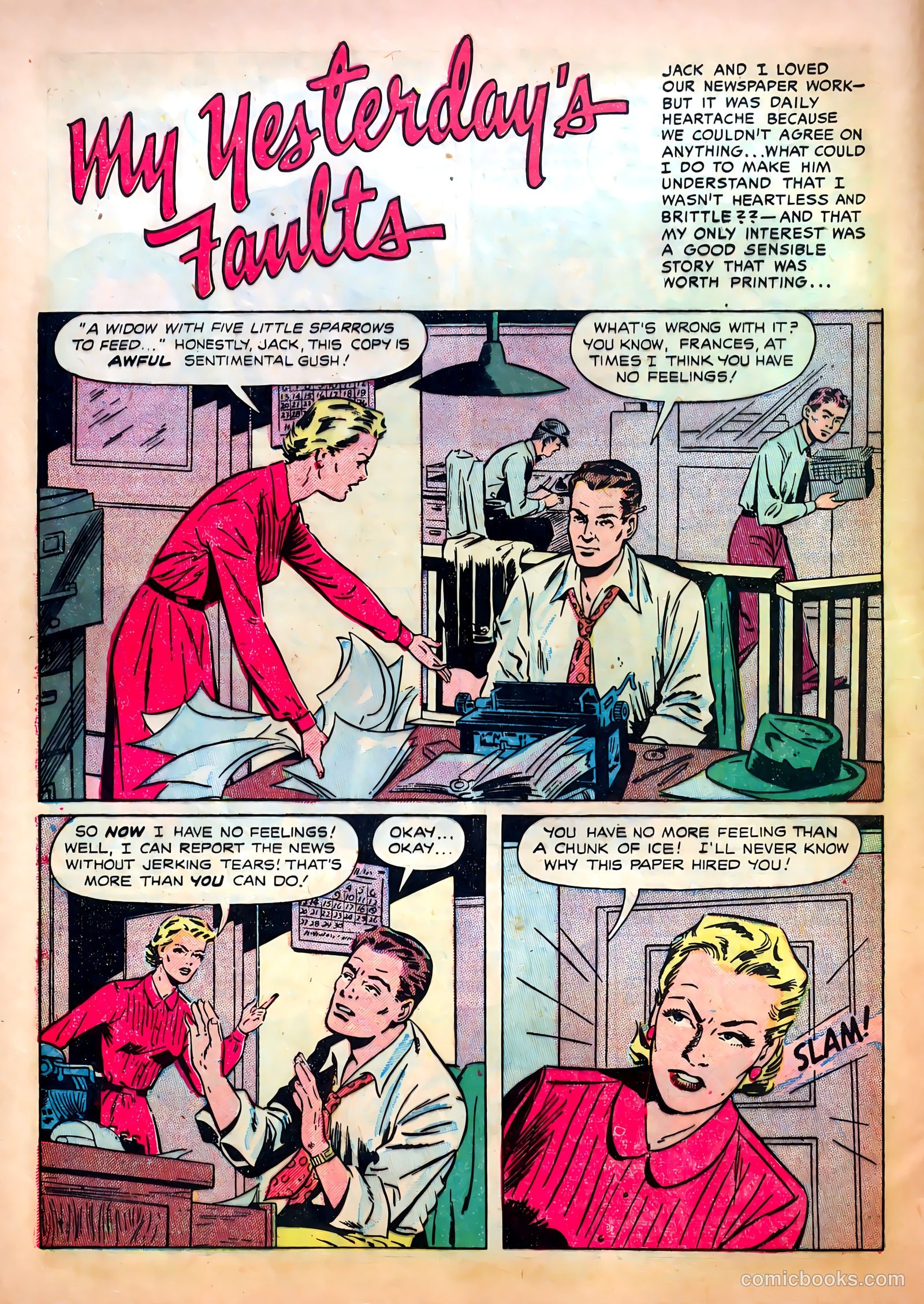 Romantic Confessions #10 (1950) — page 12 of 36