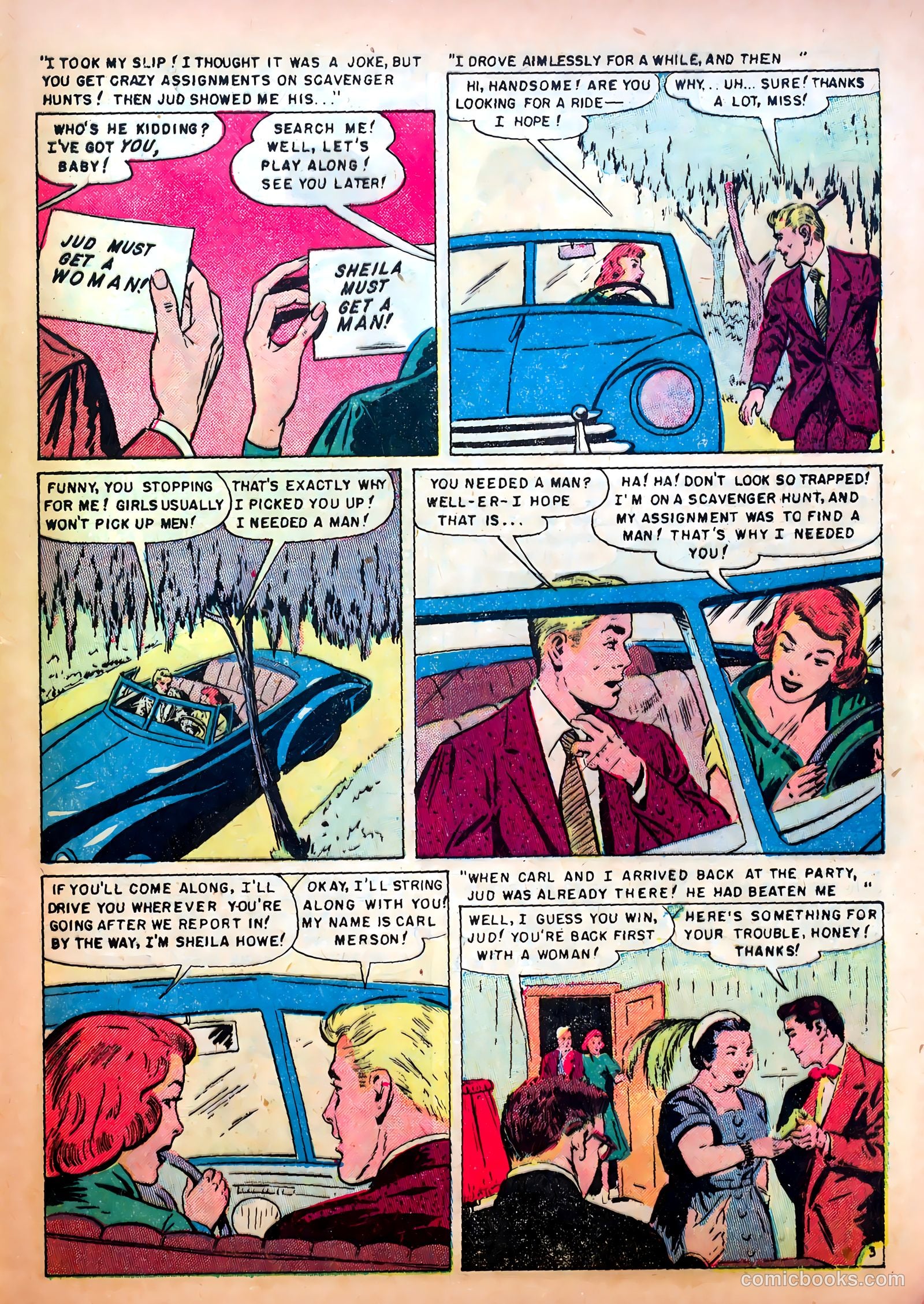 Romantic Confessions #10 (1950) — page 29 of 36