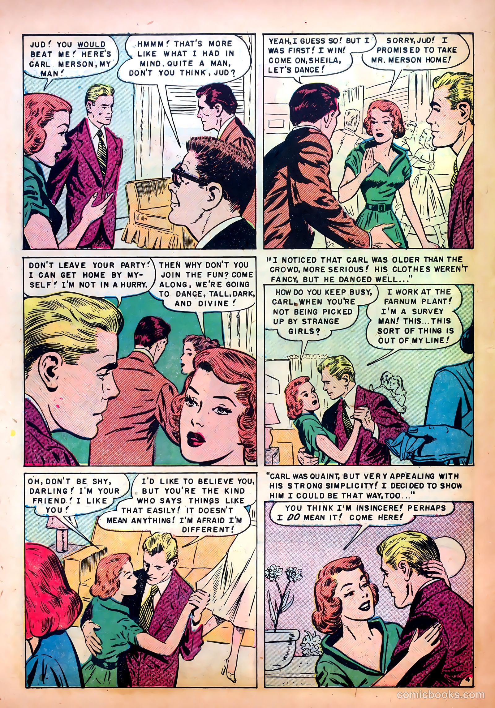 Romantic Confessions #10 (1950) — page 30 of 36