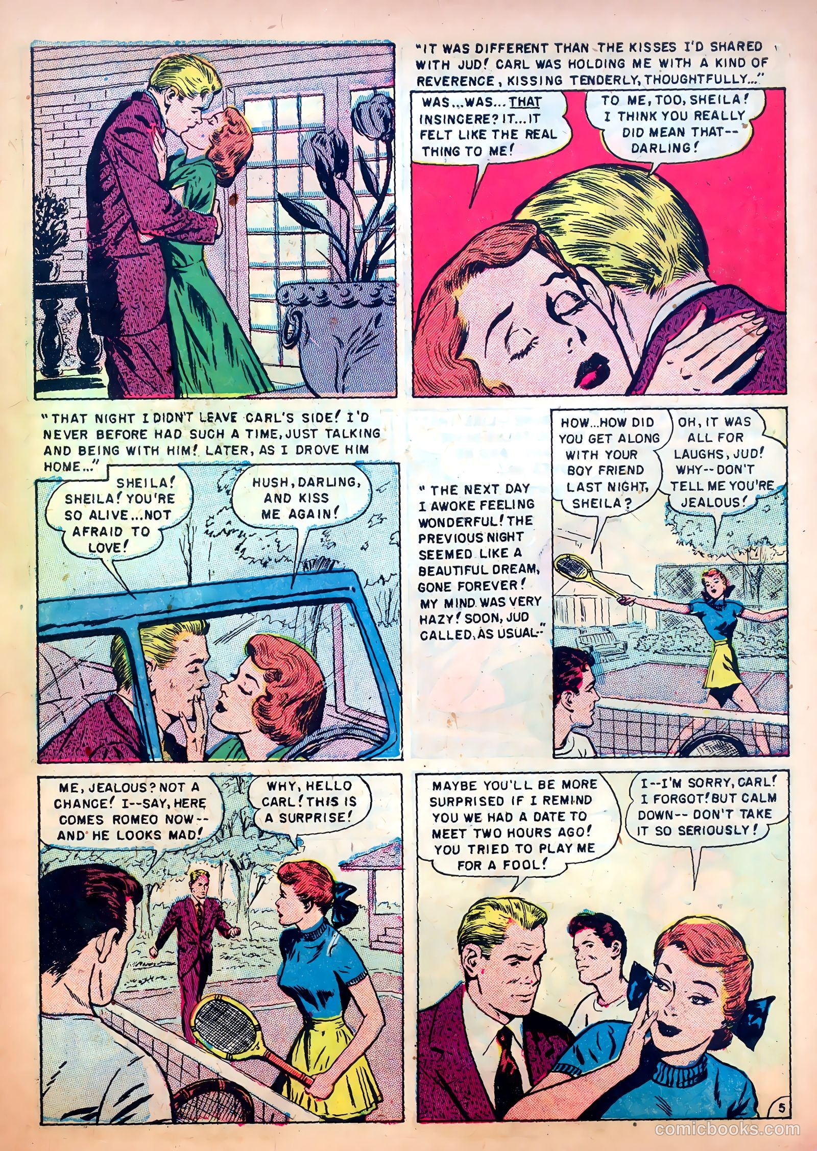 Romantic Confessions #10 (1950) — page 31 of 36