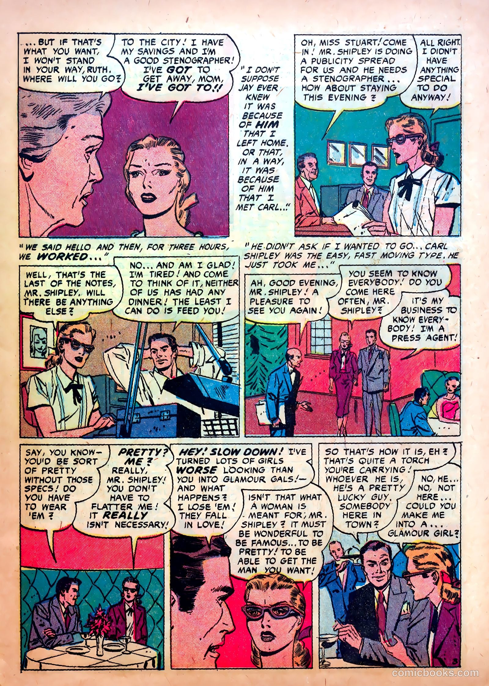 Romantic Confessions #11 (1950) — page 5 of 36