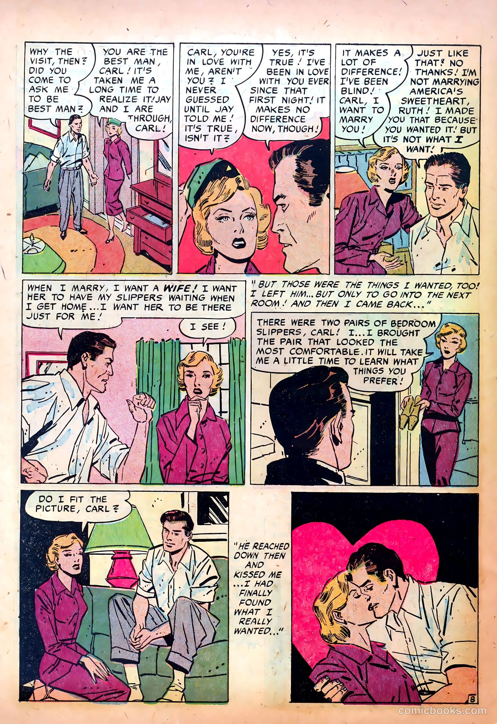Romantic Confessions #11 (1950) — page 10 of 36