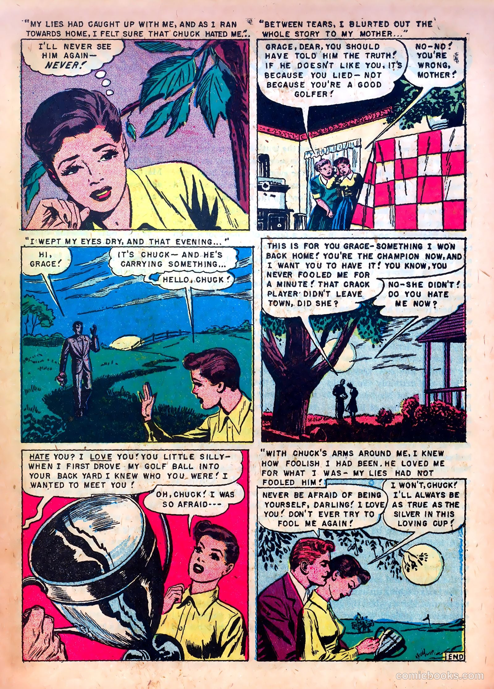 Romantic Confessions #11 (1950) — page 17 of 36