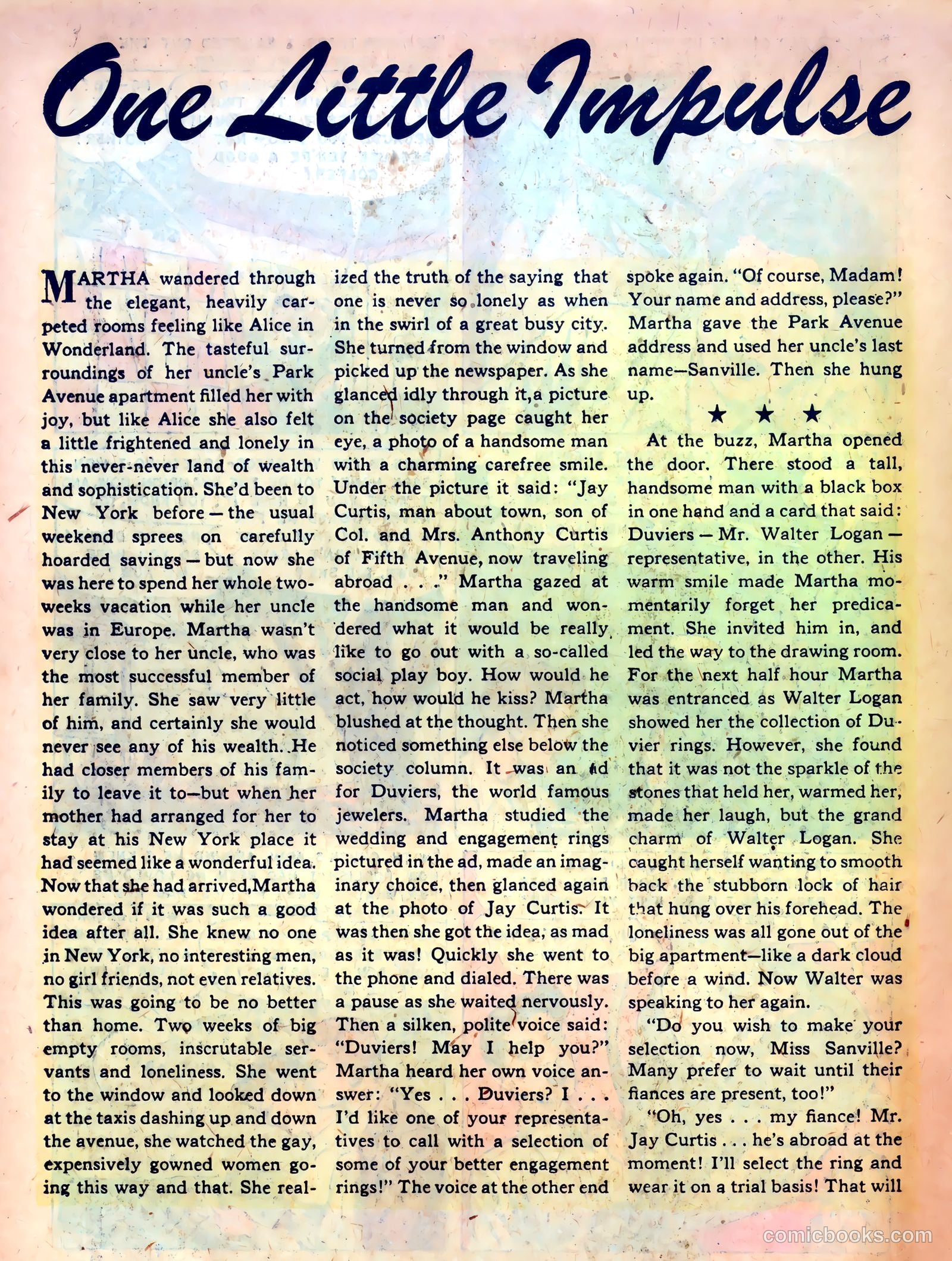 Romantic Confessions #11 (1950) — page 18 of 36