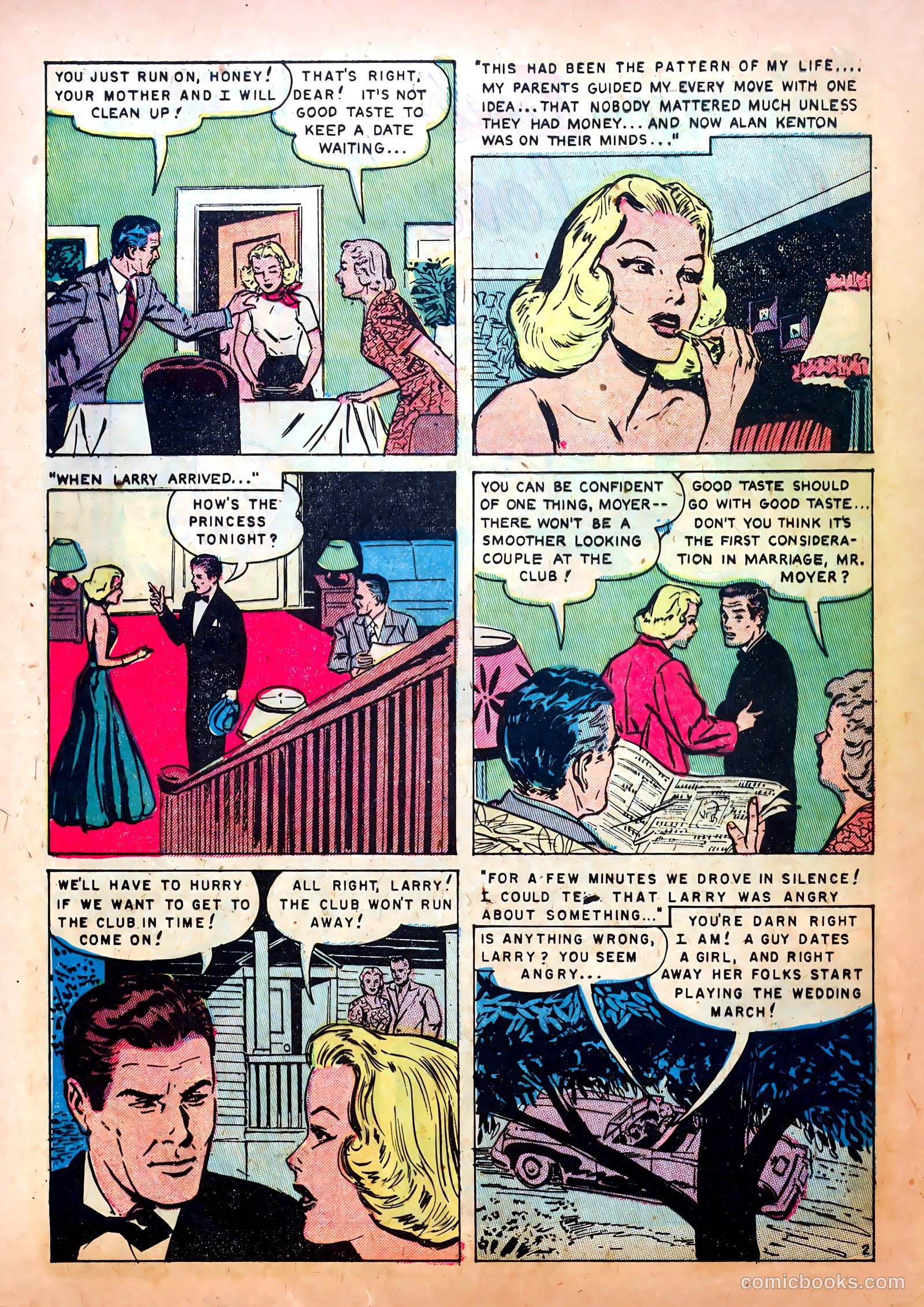 Romantic Confessions #11 (1950) — page 28 of 36