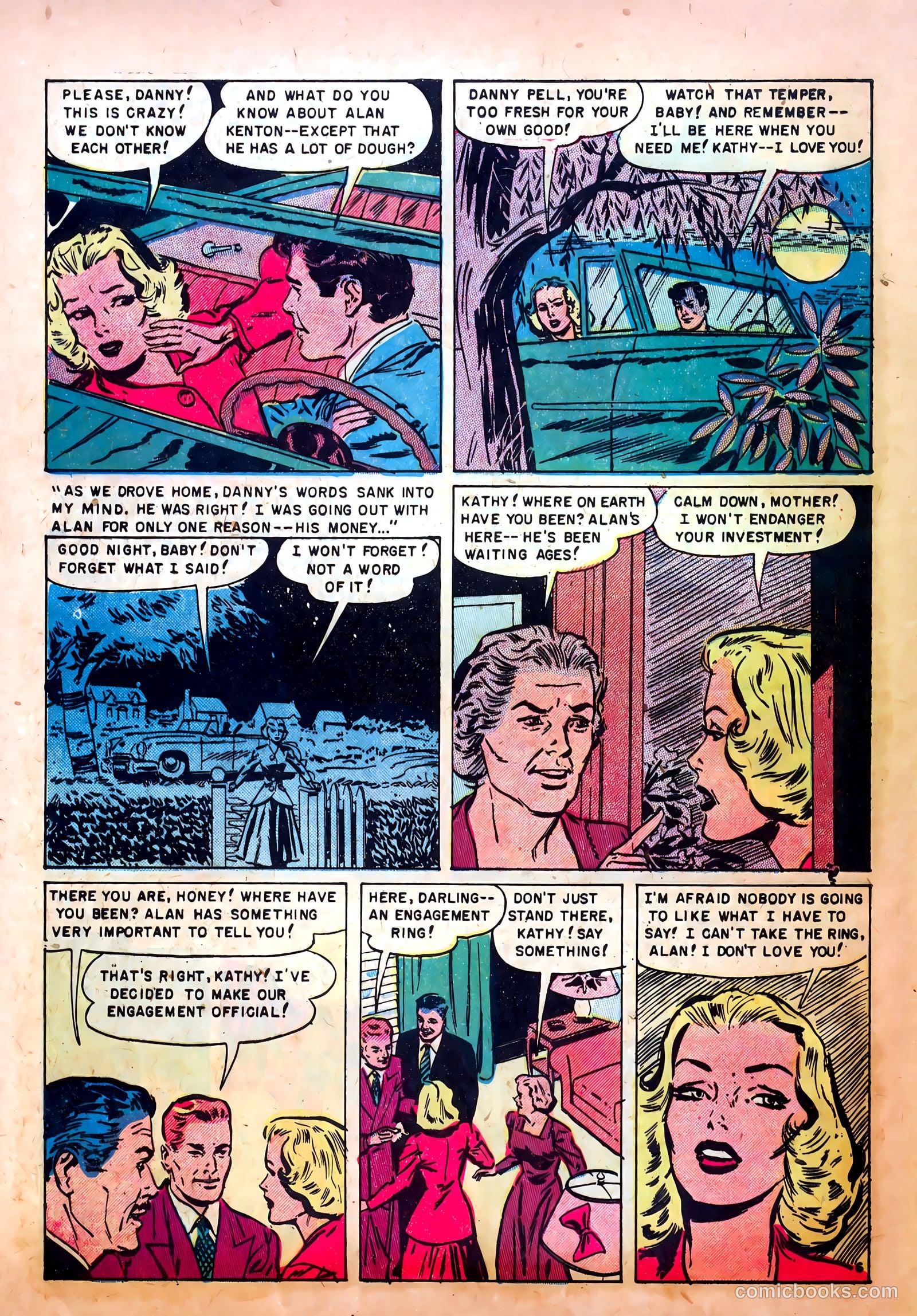 Romantic Confessions #11 (1950) — page 32 of 36