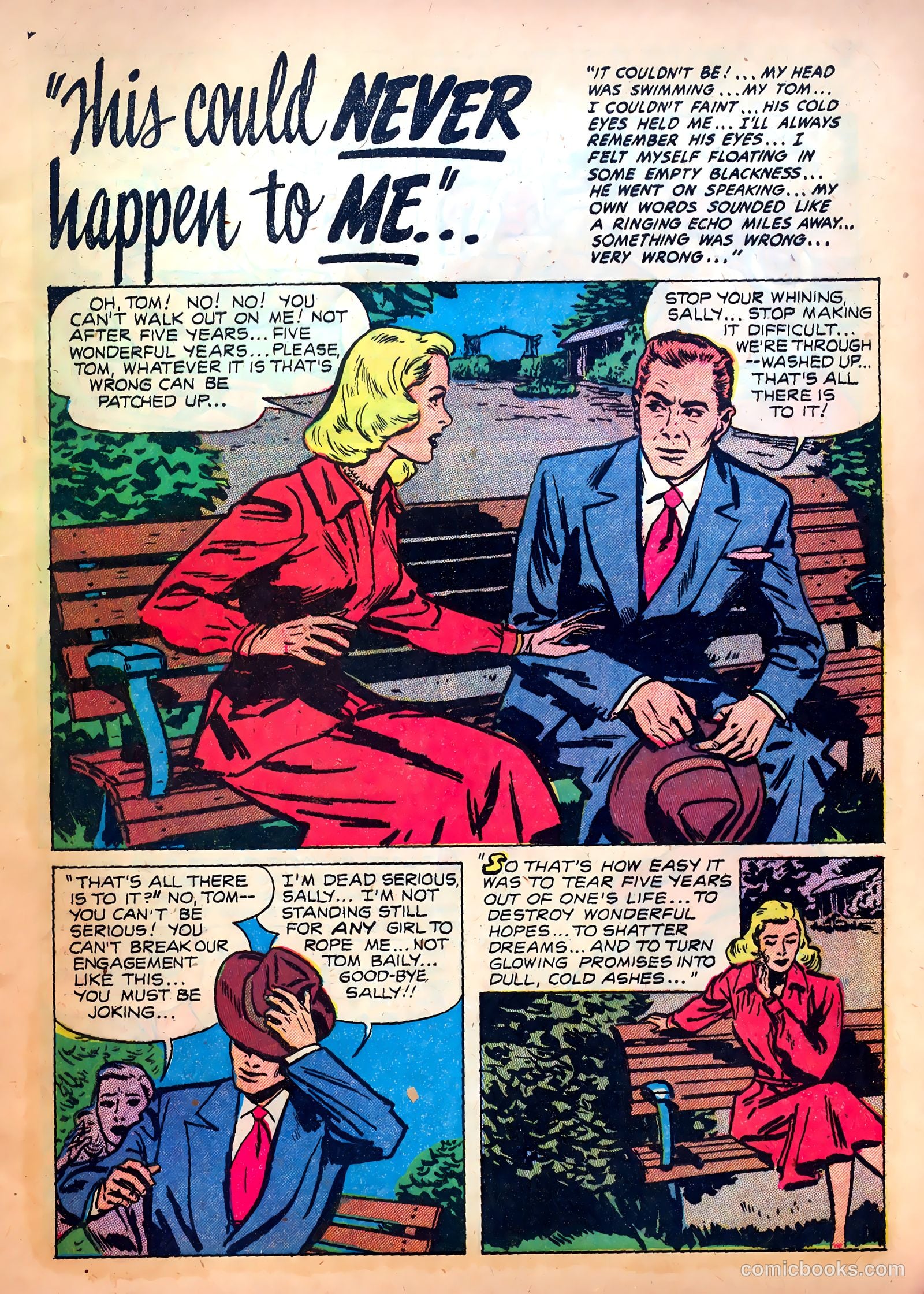 Romantic Confessions #12 (1951) — page 13 of 52