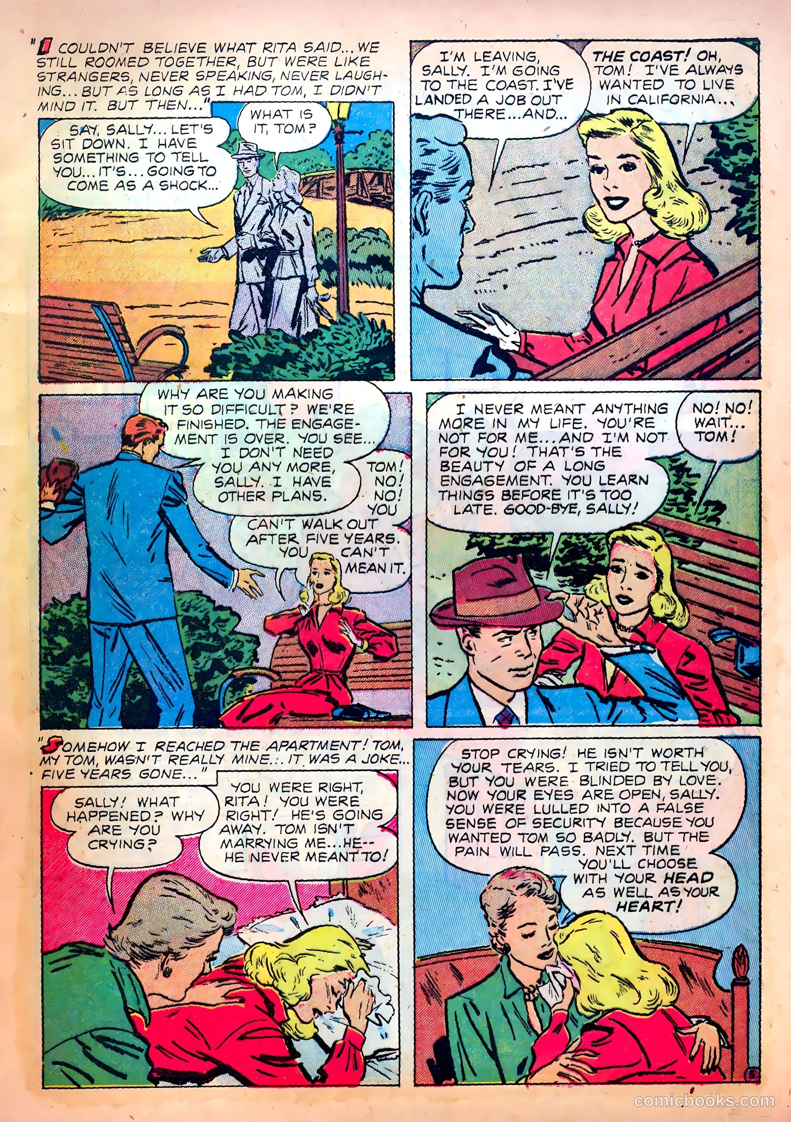 Romantic Confessions #12 (1951) — page 17 of 52