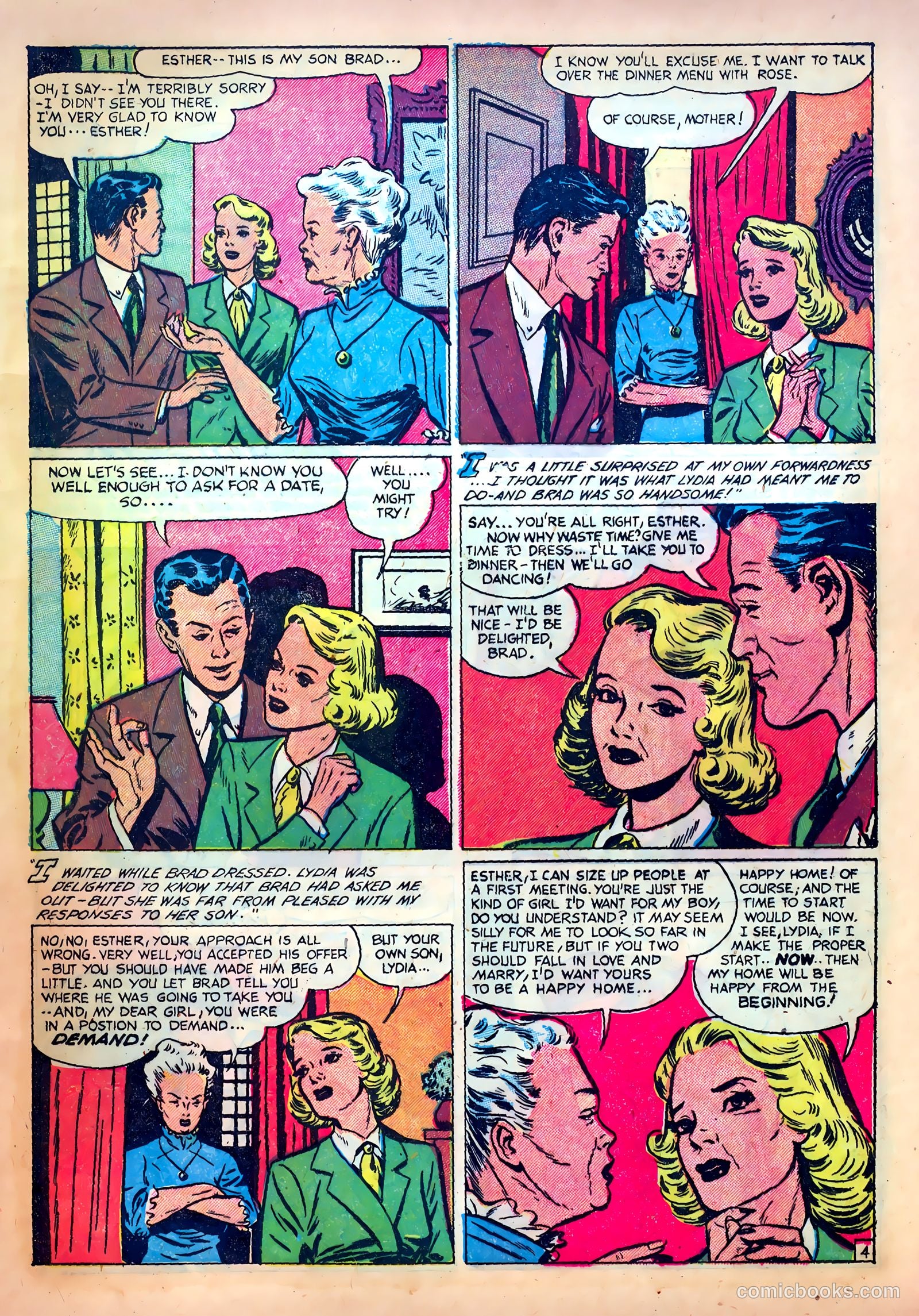 Romantic Confessions #12 (1951) — page 21 of 52