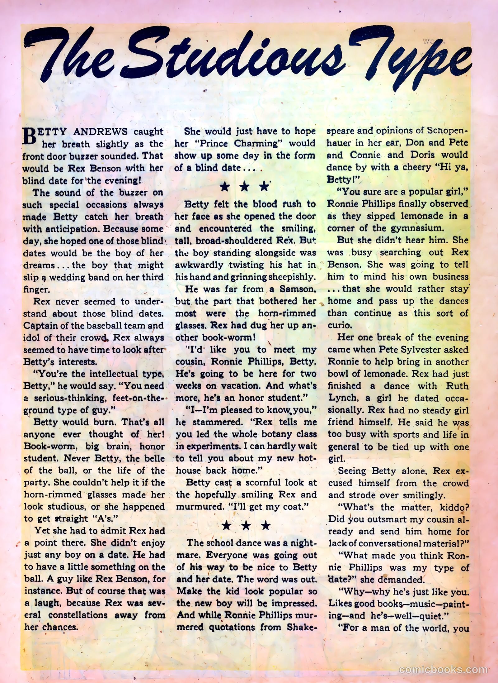 Romantic Confessions #12 (1951) — page 28 of 52