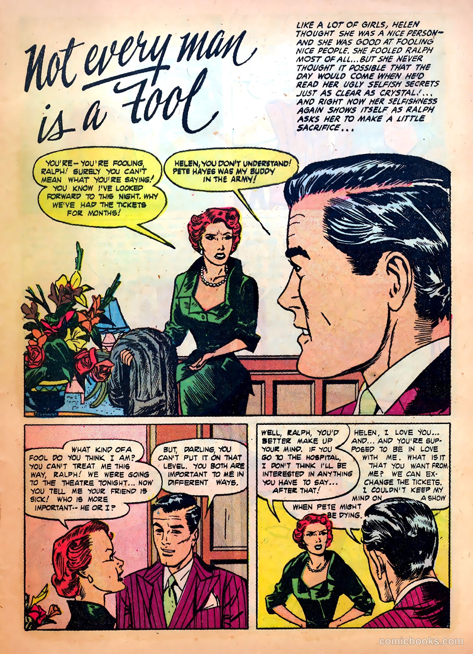 Romantic Confessions #12 (1951) — page 41 of 52